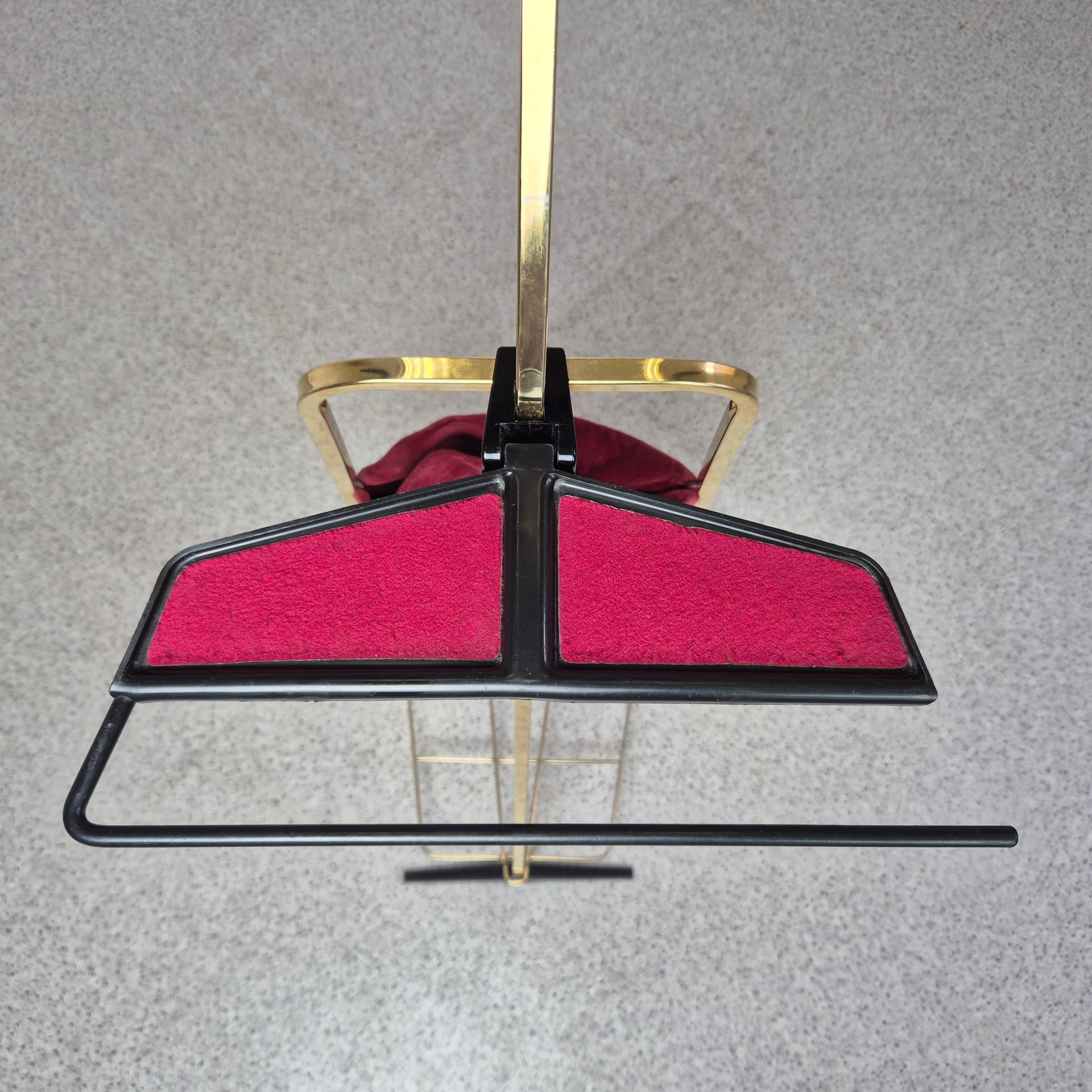 Valet Stand, golden, Germany, 1950s. - 125194