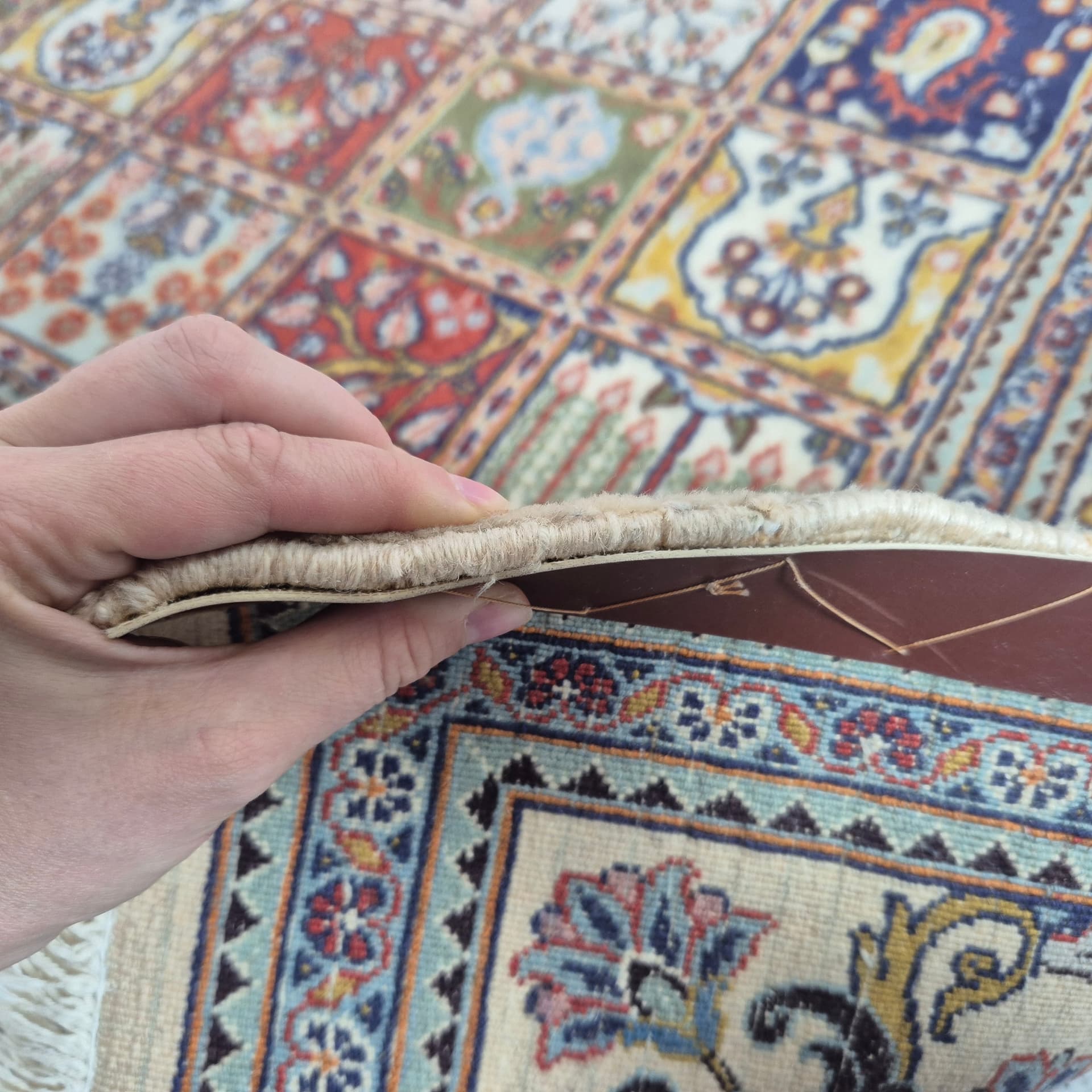 Dywan Moud 294x205 cm, multikolor, wełna, Iran, lata 60. - 125216