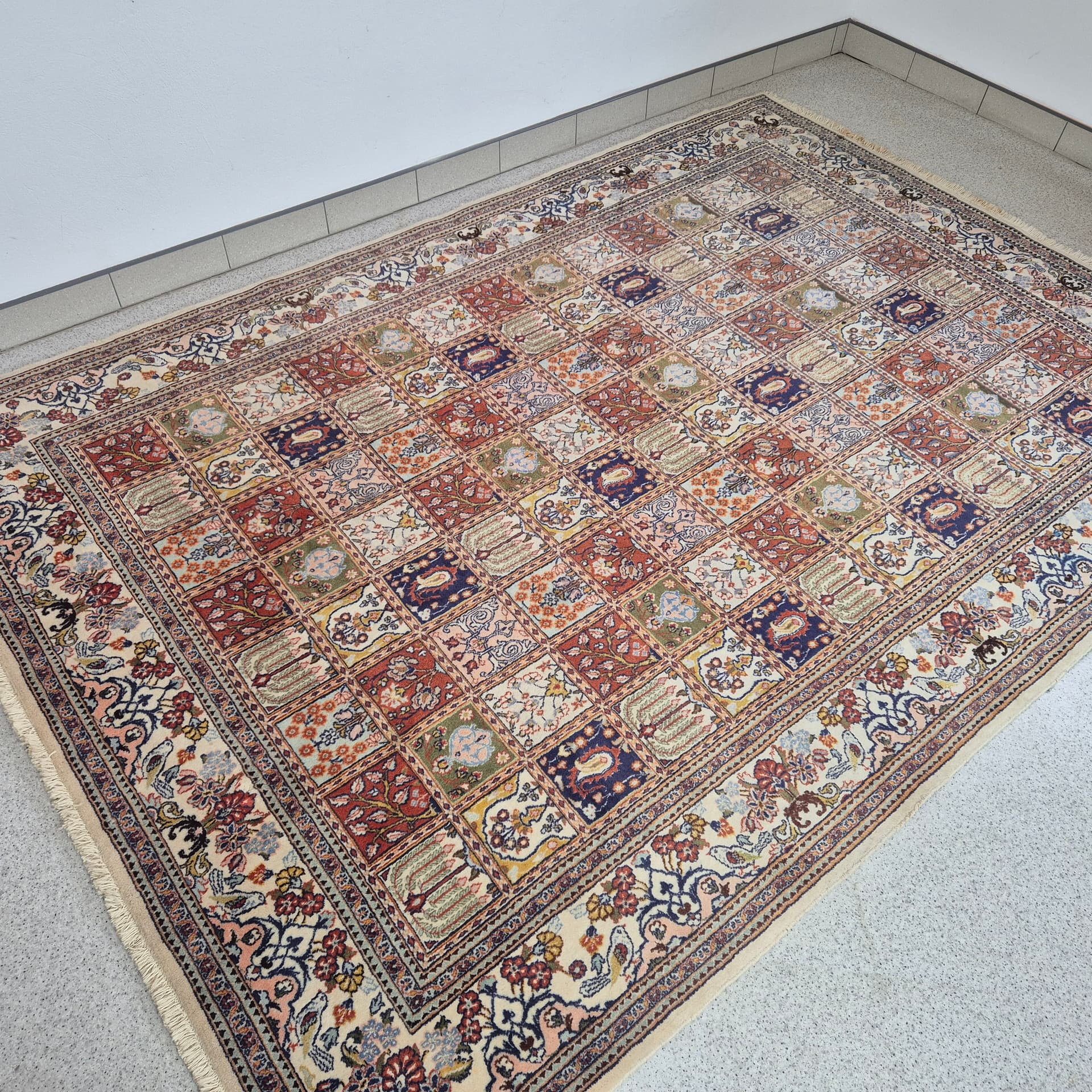 Dywan Moud 294x205 cm, multikolor, wełna, Iran, lata 60. - 125225