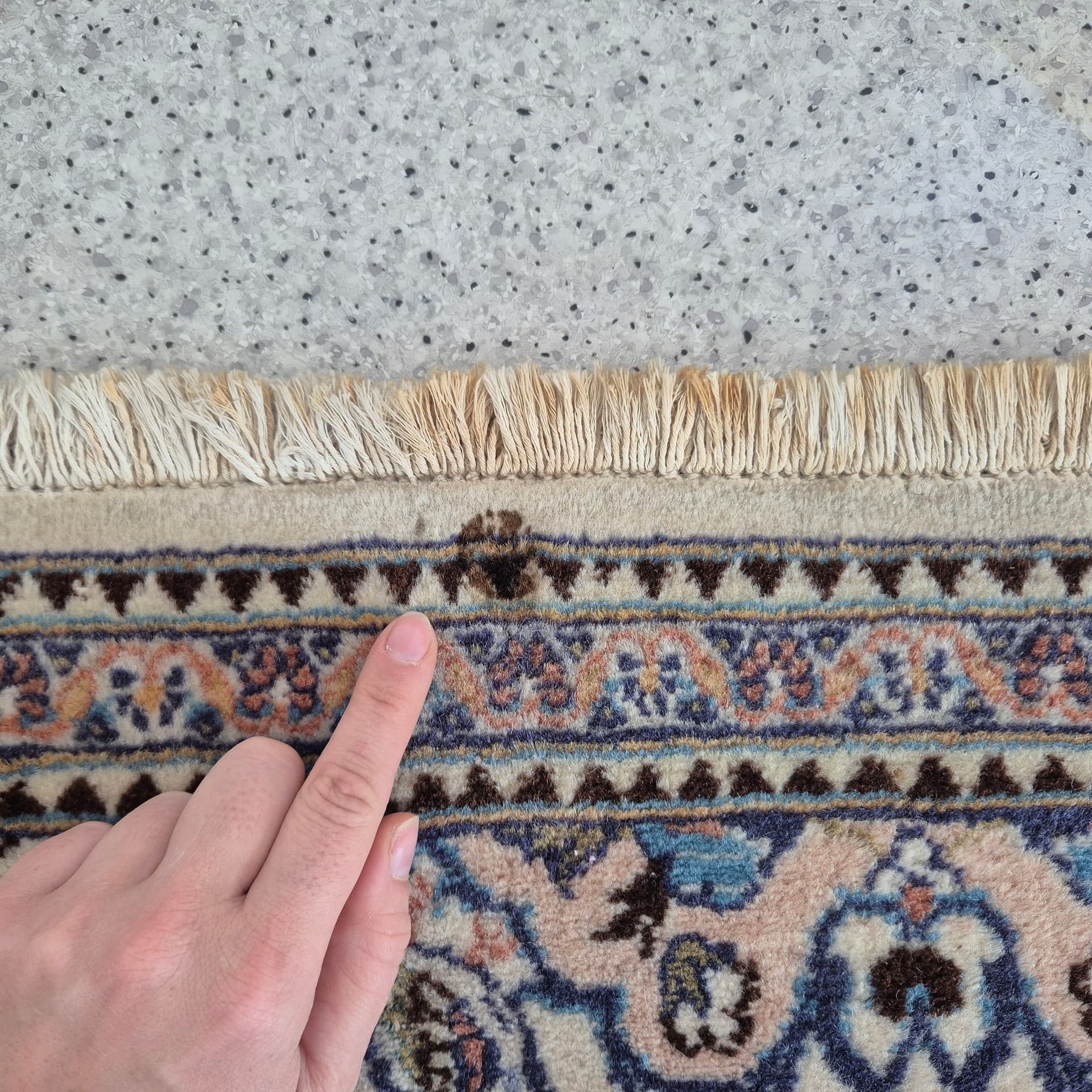 Dywan Moud 294x205 cm, multikolor, wełna, Iran, lata 60. - 125217