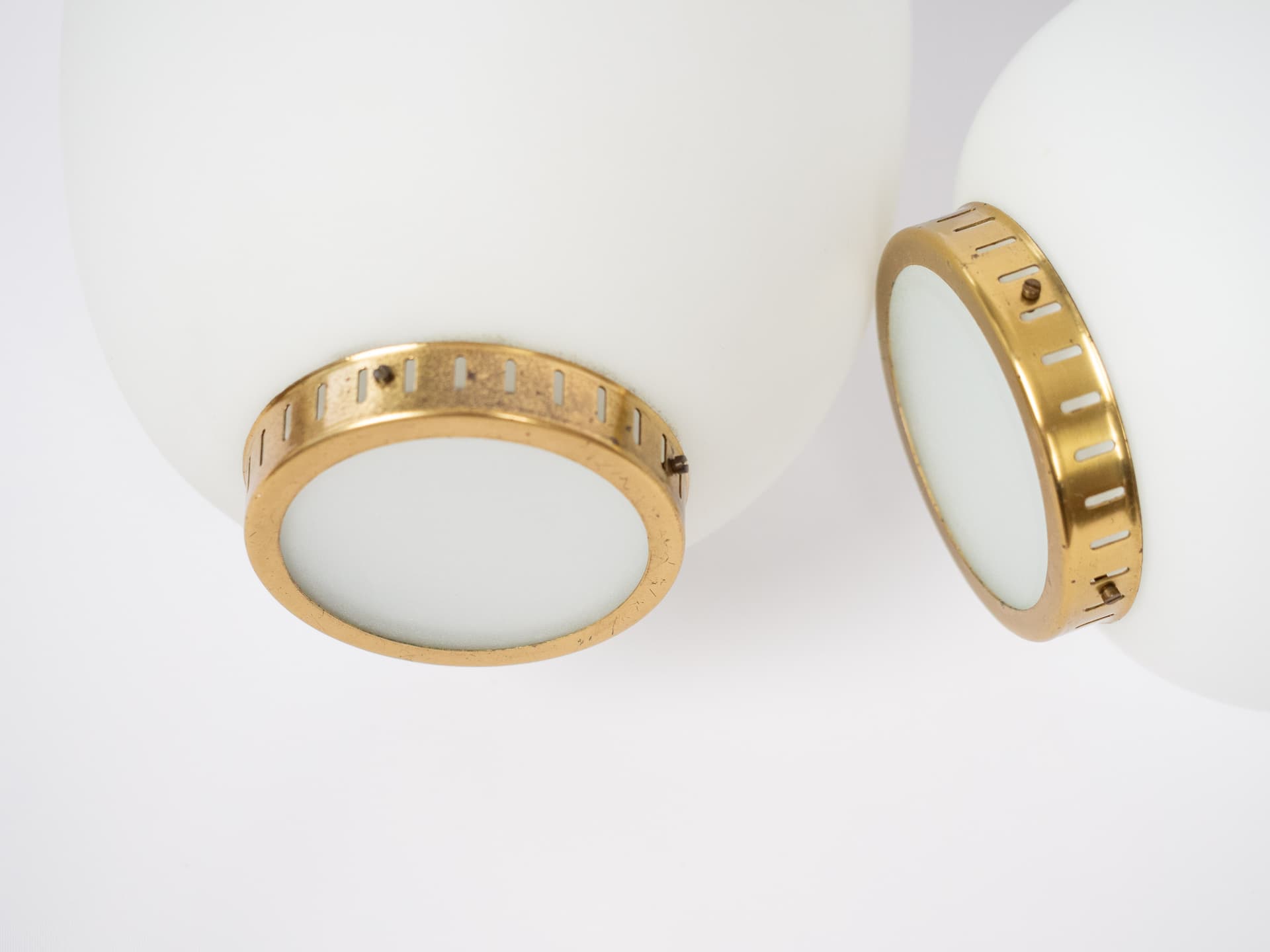 Para lamp wiszących Kina, proj. Bent Karlby, Lyfa, 1946 - 125259