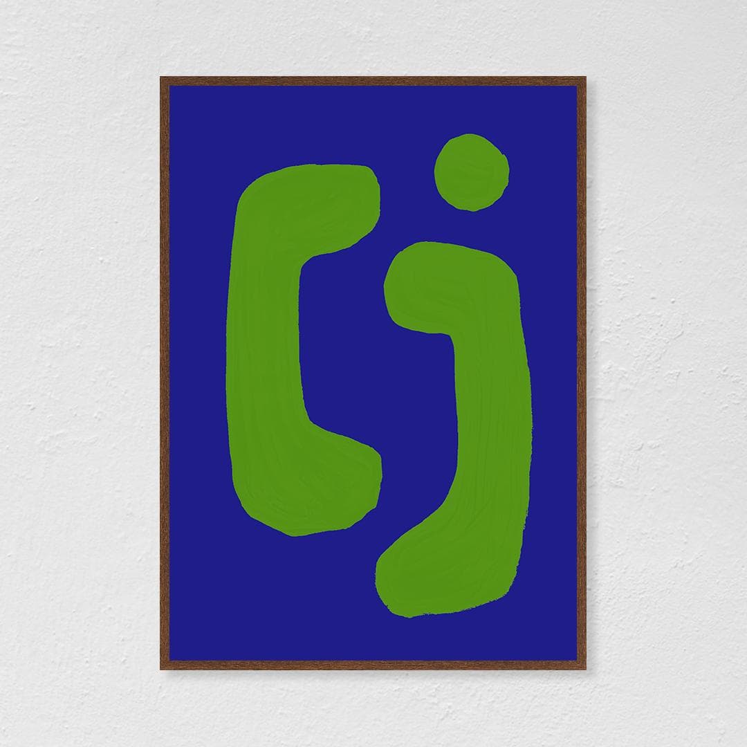 Poster Spotkanie 15 50x70 cm, by K. Jasińska, GRA-FIKA - 125816