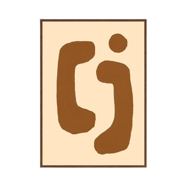 Poster Spotkanie 14 40x50 cm, by K. Jasińska, GRA-FIKA - 125865