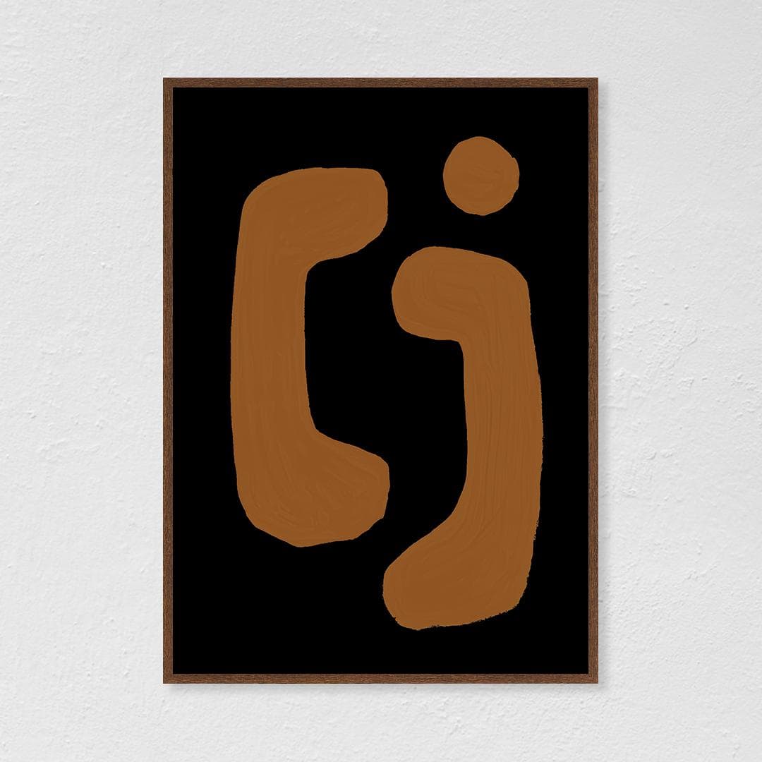 Poster Spotkanie 13 40x50 cm, by K. Jasińska, GRA-FIKA - 125806