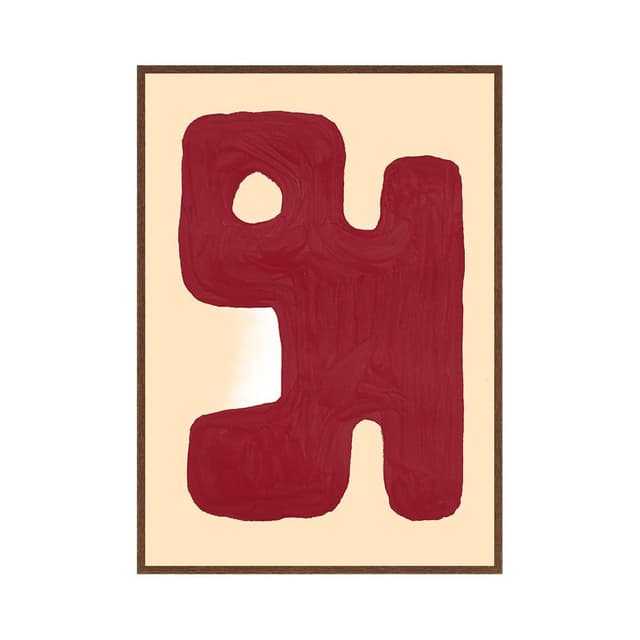 Poster Spotkanie 12 40x50 cm, by K. Jasińska, GRA-FIKA - DIMENSION