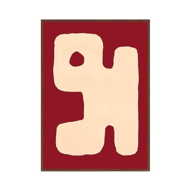 Poster Spotkanie 11 50x70 cm, by K. Jasińska, GRA-FIKA - DIMENSION