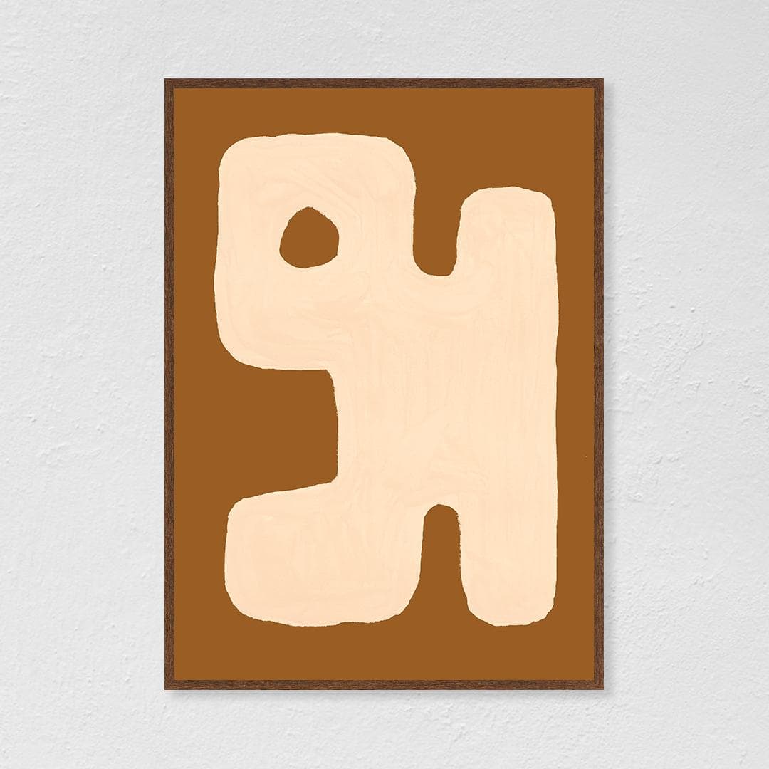 Poster Spotkanie 2 50x70 cm, by K. Jasińska, GRA-FIKA - 125787