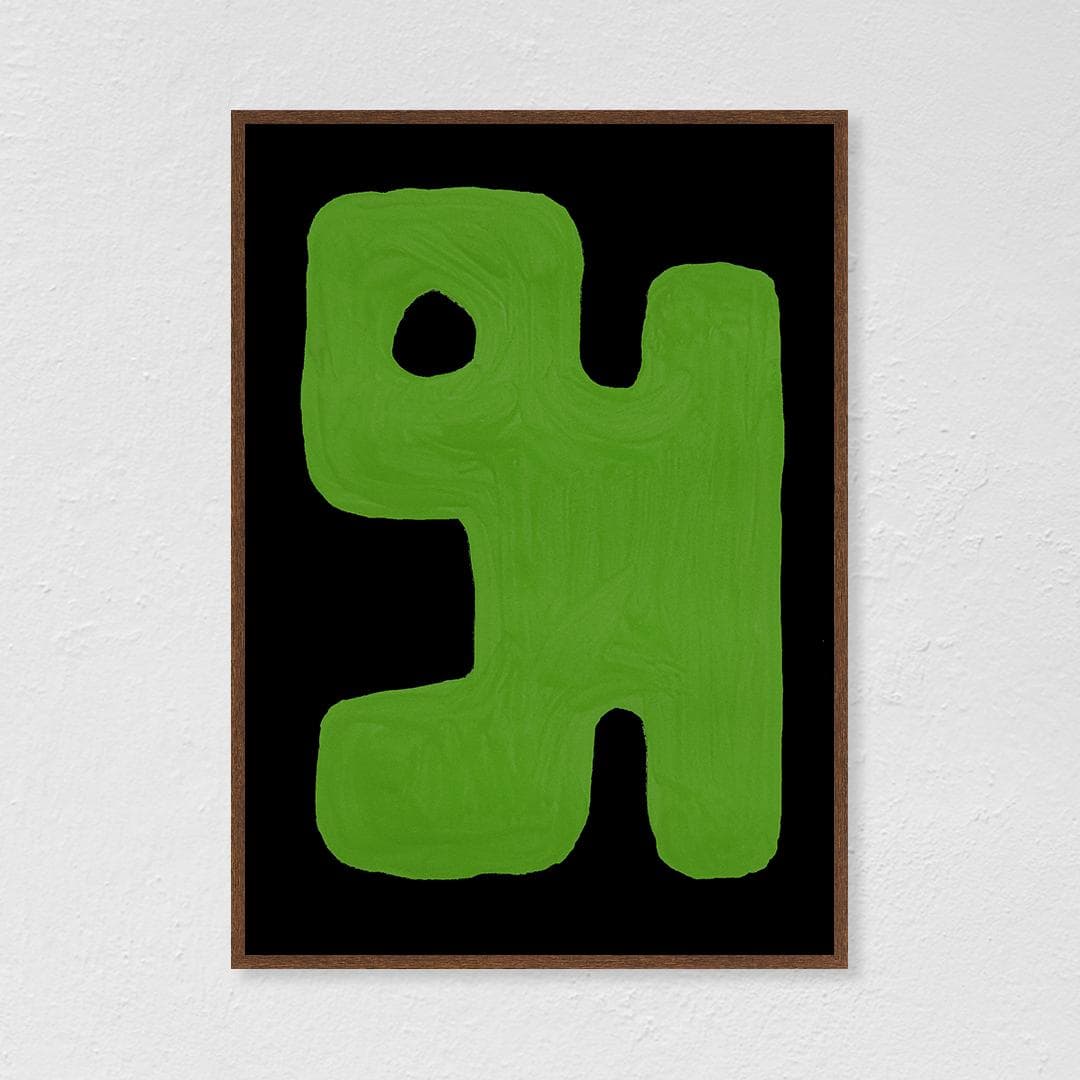 Poster Spotkanie 4 50x70 cm, by K. Jasińska, GRA-FIKA - 125773