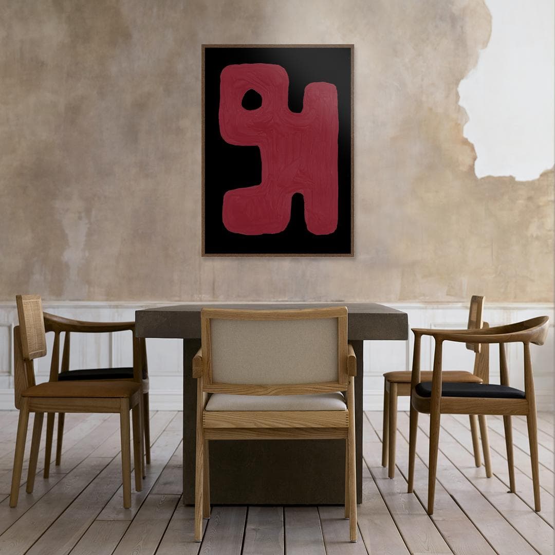 Poster Spotkanie 10 40x50 cm, by K. Jasińska, GRA-FIKA - 125757