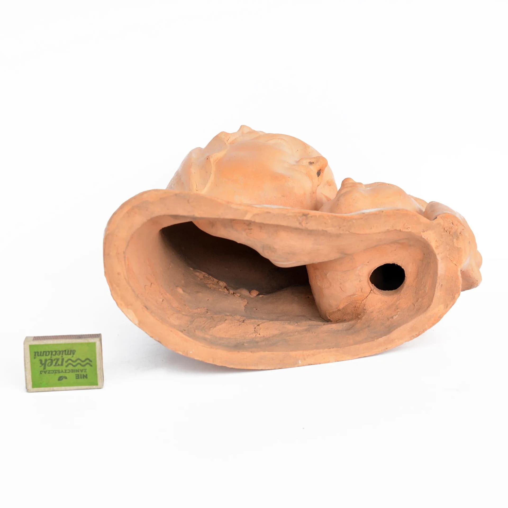 Popiersie Maryi z Dzieciątkiem, brązowy jasny, ceramika, art. K. Havlíček, Czechy, lata 40. - 126210