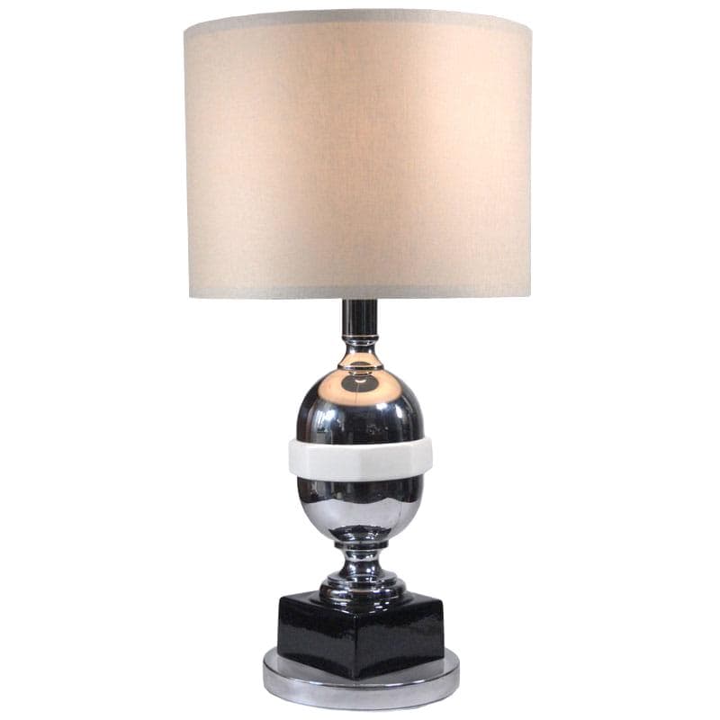 Chrome Space Age Table Lamp, by Massive, Belgium, 1970s - 8478