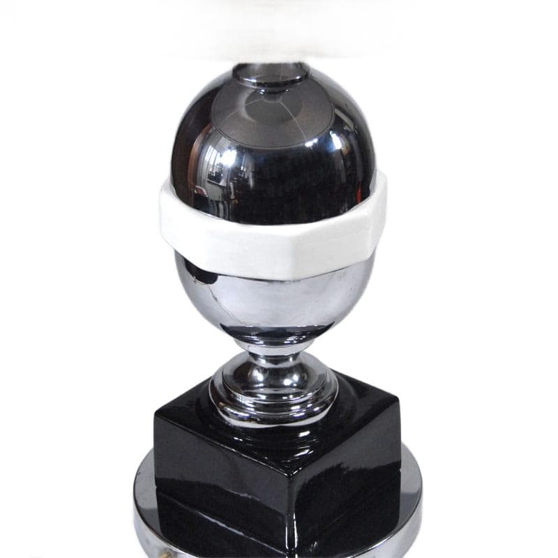 Chrome Space Age Table Lamp, by Massive, Belgium, 1970s - 8480