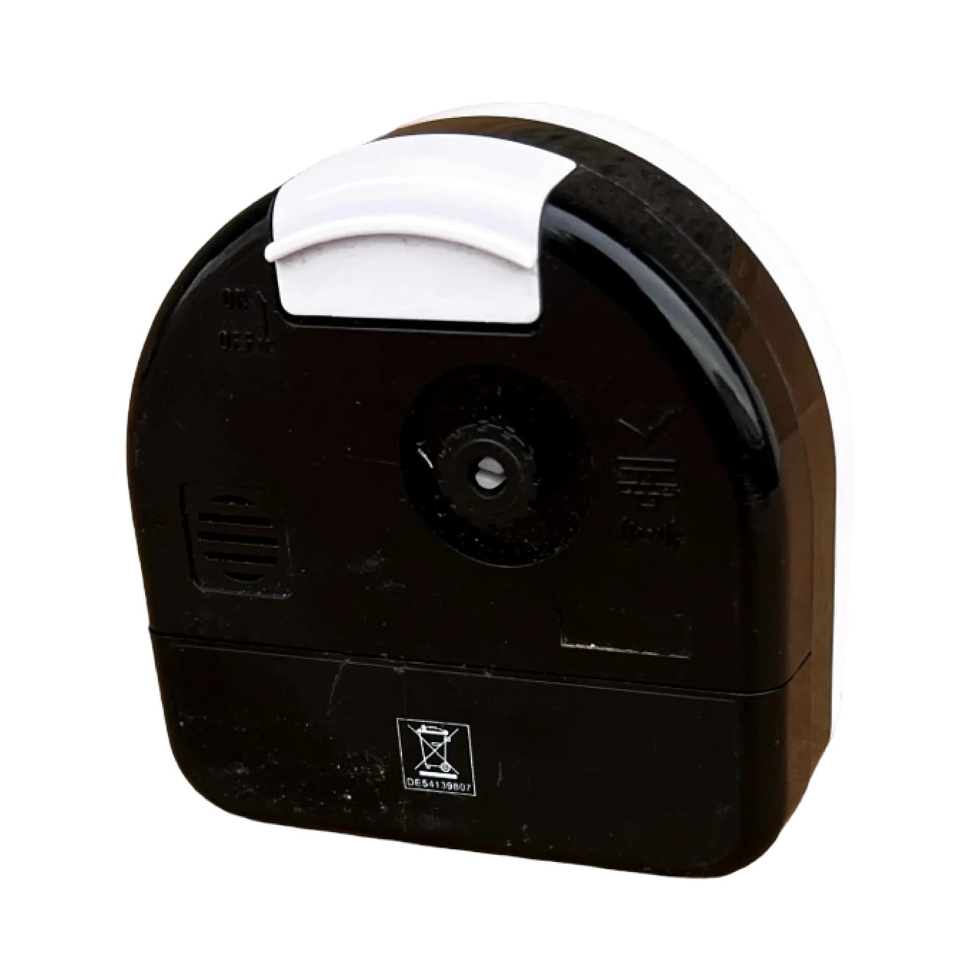 Budzik Eurotime, biały, plastik, Niemcy, lata 80. - 126097