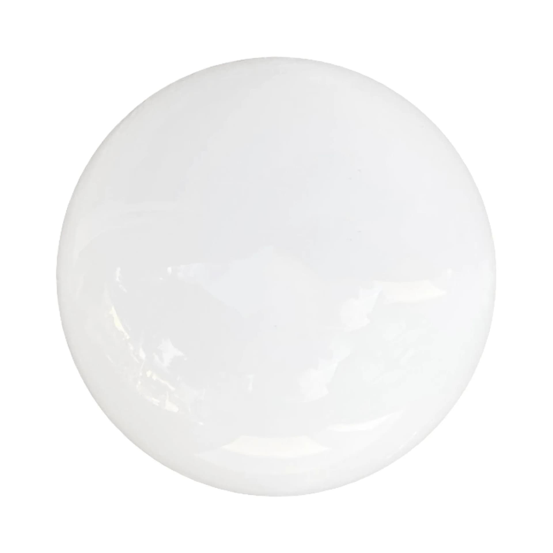 Kinkiet industrialny, biały, szkło porcelana, FOTON, Polska, lata 60. - 126058