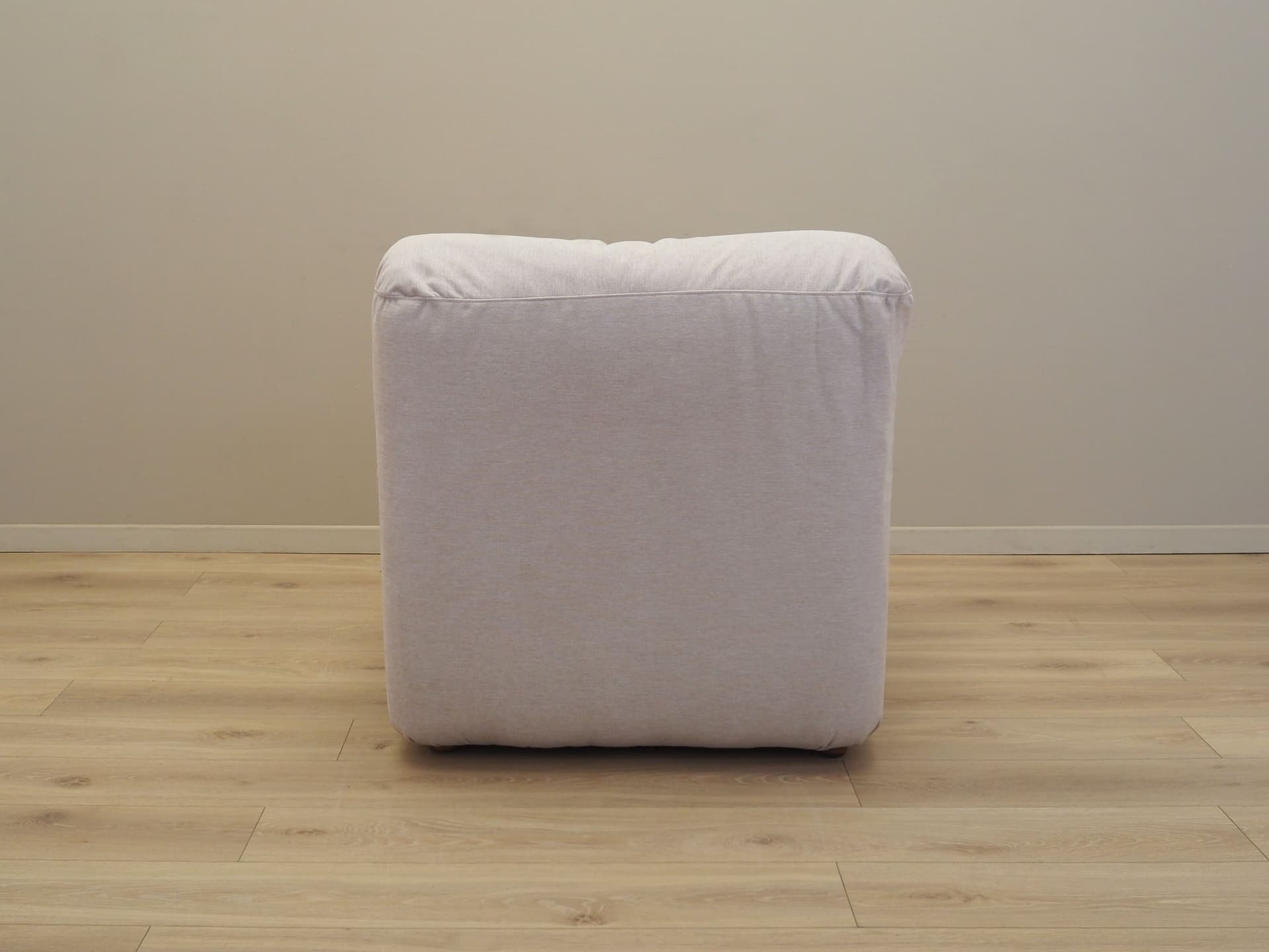 Armchair, beige fabric, Italy, 1970s. - 125944