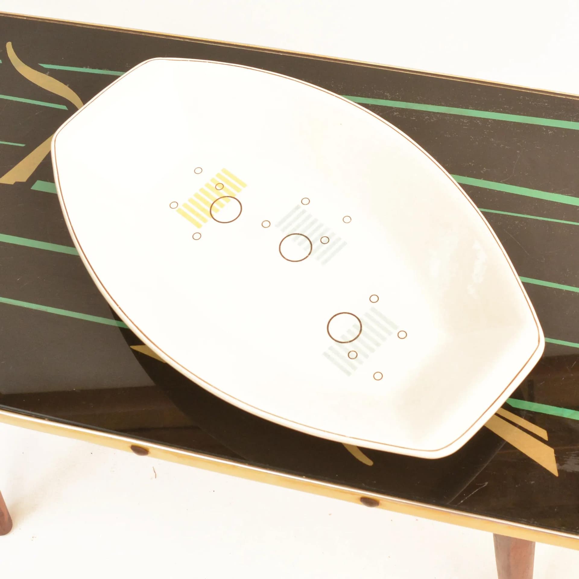 Półmisek, ivory white, porcelana, VEB Steingutfabrik Torgau, Niemcy, lata 50. - 129739