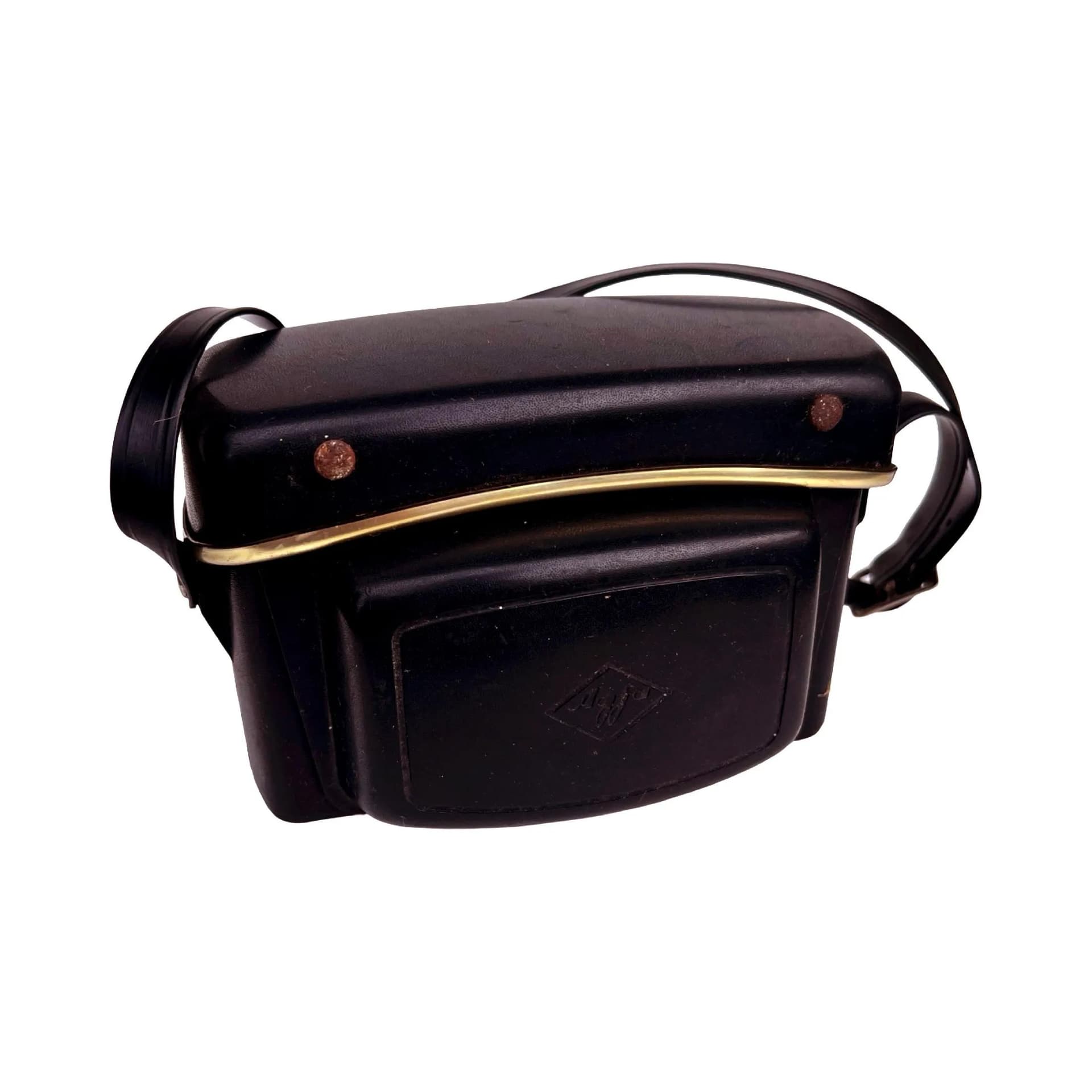 Aparat fotograficzny ISO-RAPID I, srebrny, metal, AGFA, Niemcy, lata 60. - 129643