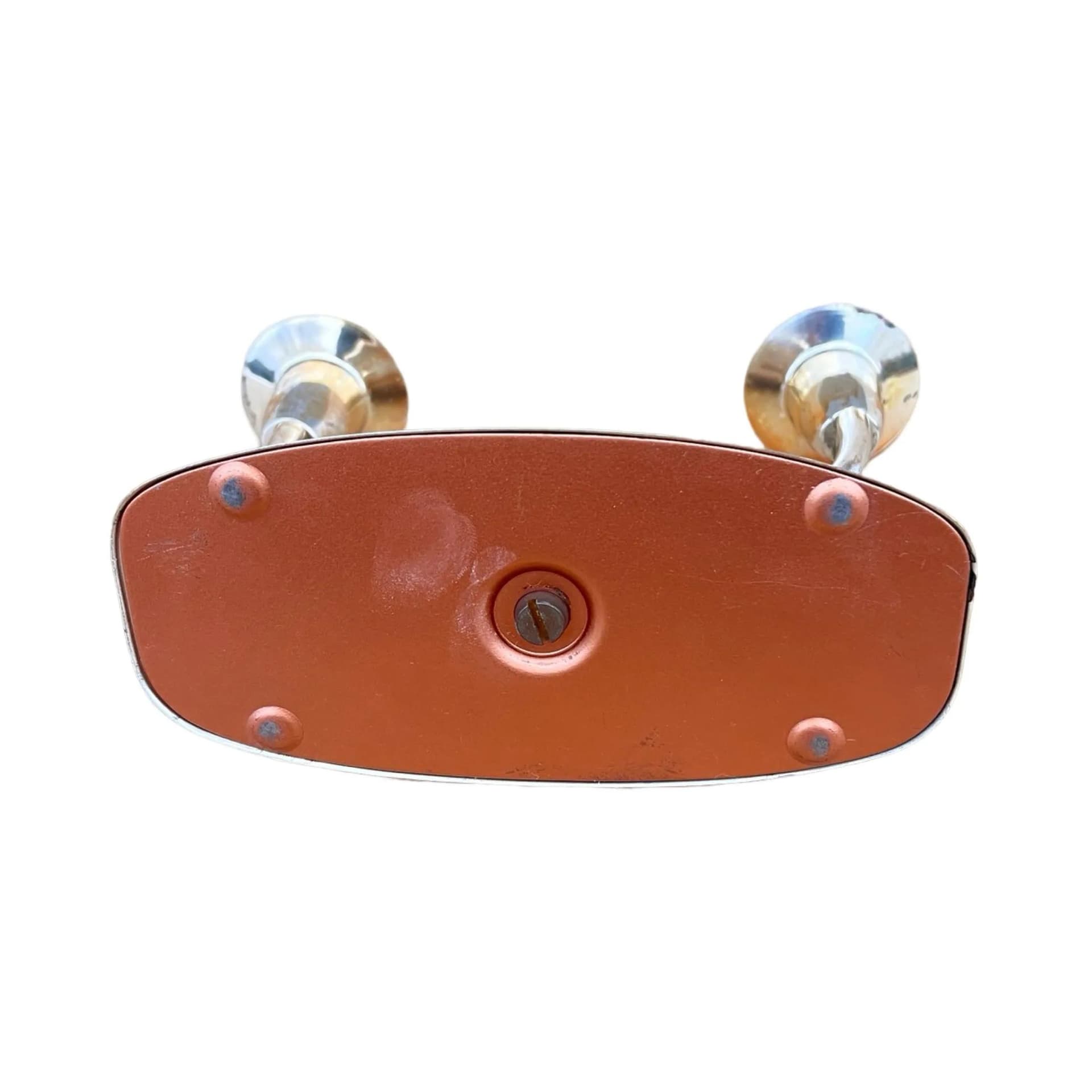 Świecznik dwuramienny, srebro, metal, Niemcy, lata 60. - 129581