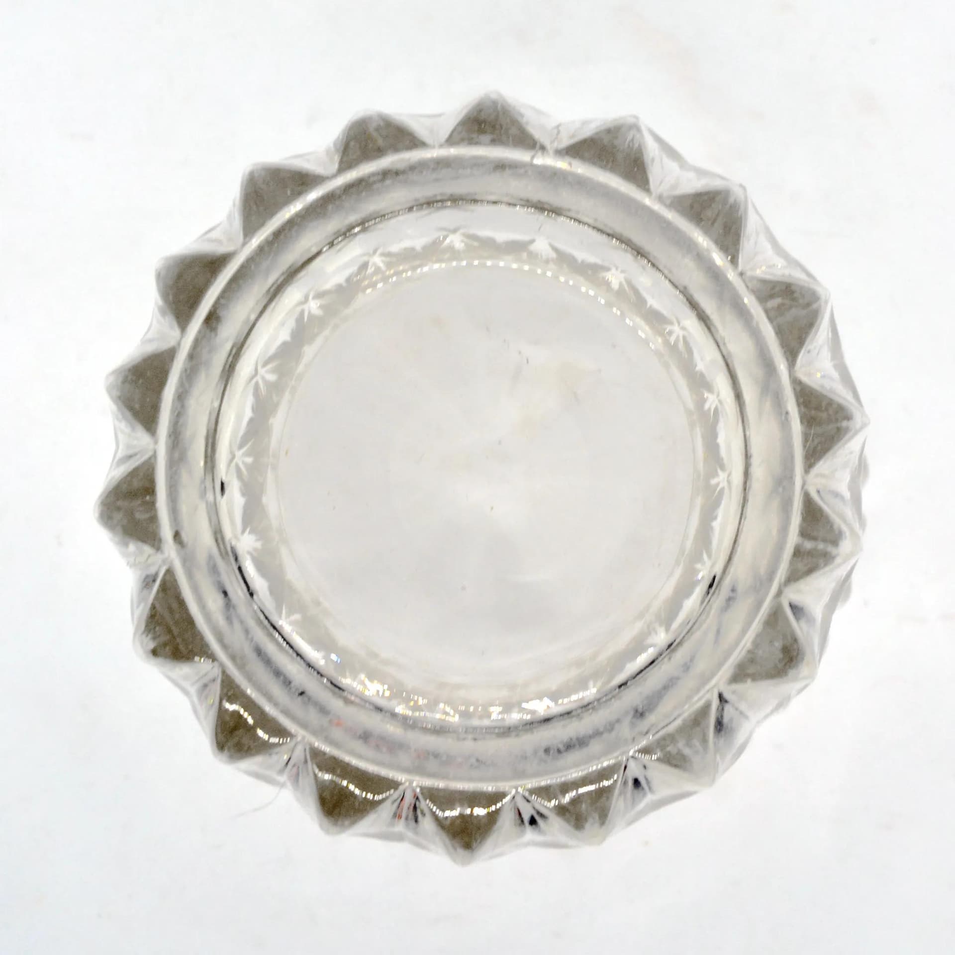 Wazon, szkło transparent, proj. J. Řepásek, Poděbrady, Czechosłowacja, lata 60. - 128873