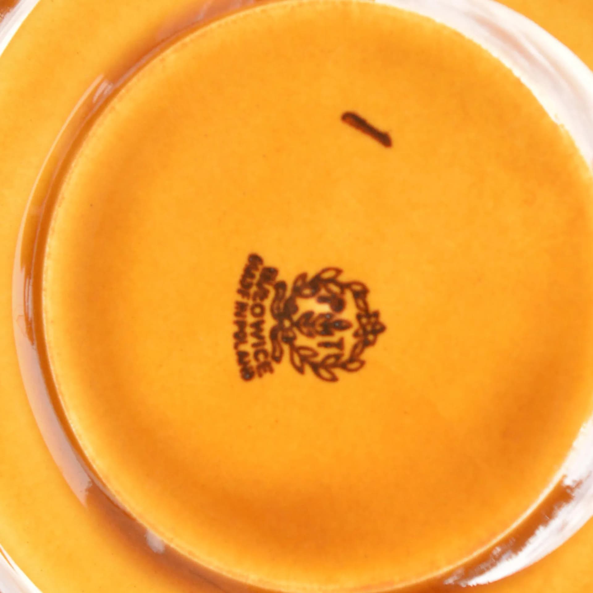 Serwis kawowy ANIA, brązowy, porcelit, proj. K. Kowalski, Zakłady Porcelitu Stołowego Tułowice, Polska, lata 60. - 128815