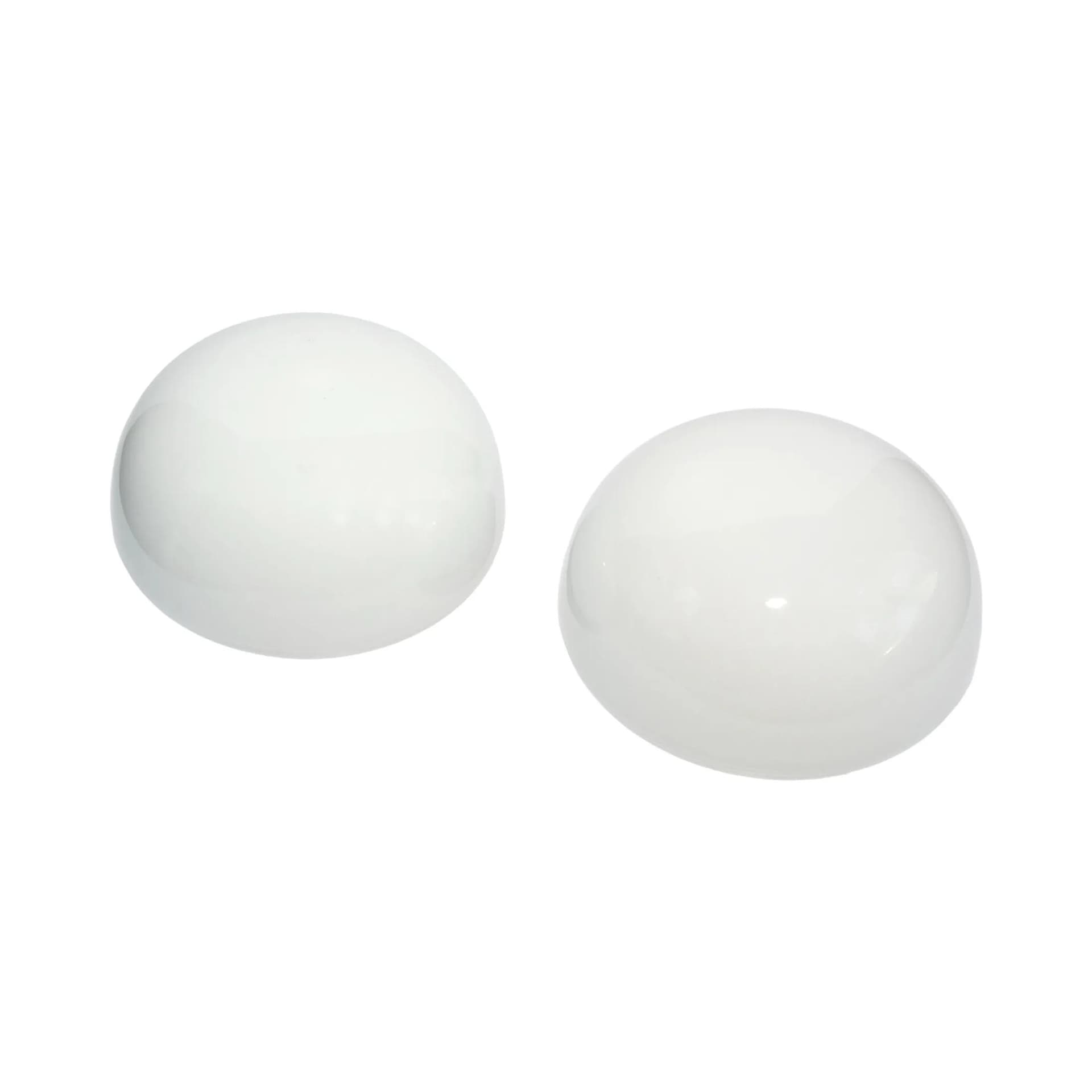 Para plafonów typ 16.S.002, szkło białe, metal szary, Polam, Polska, lata 70. - 128714