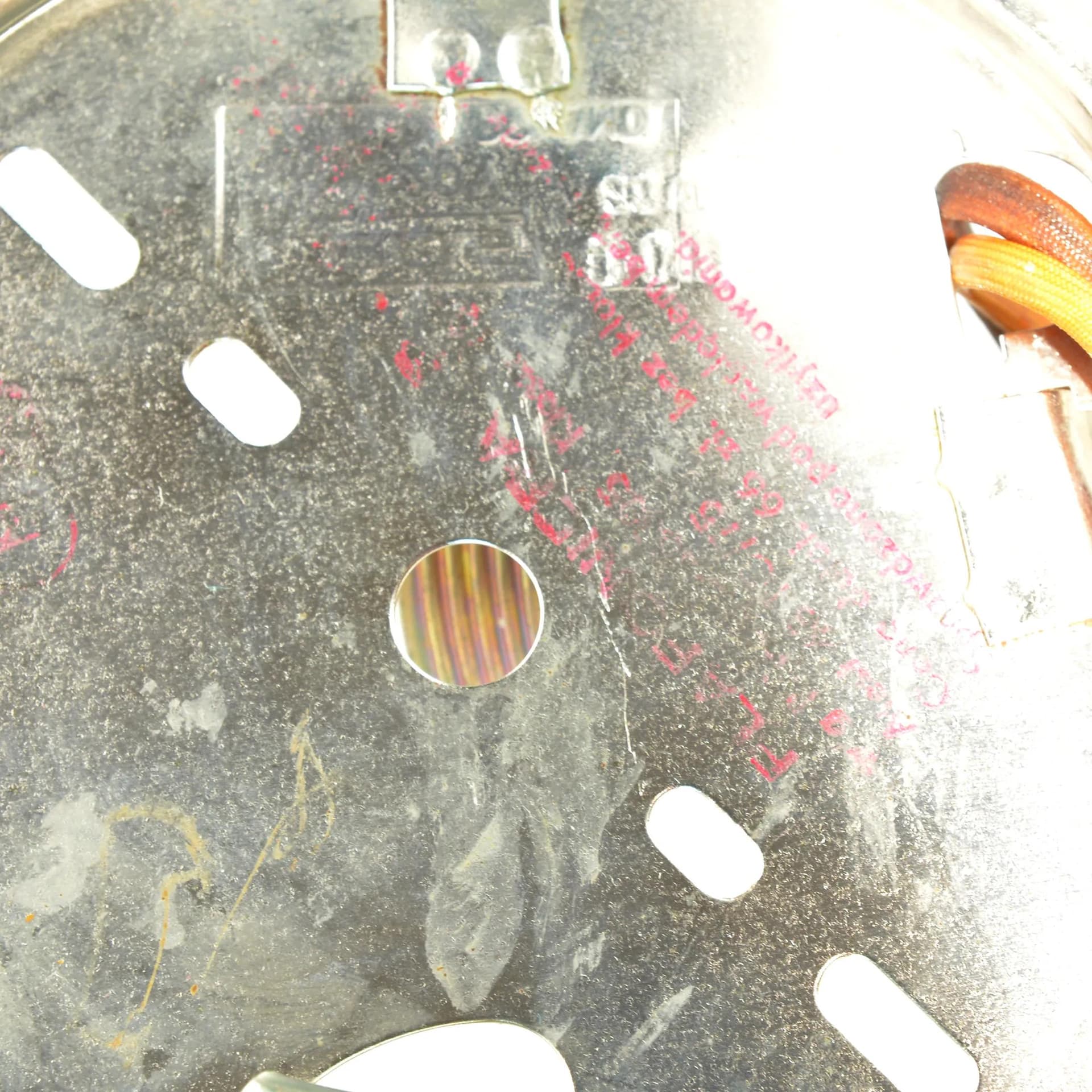 Para plafonów typ 16.S.002, szkło białe, metal szary, Polam, Polska, lata 70. - 128717