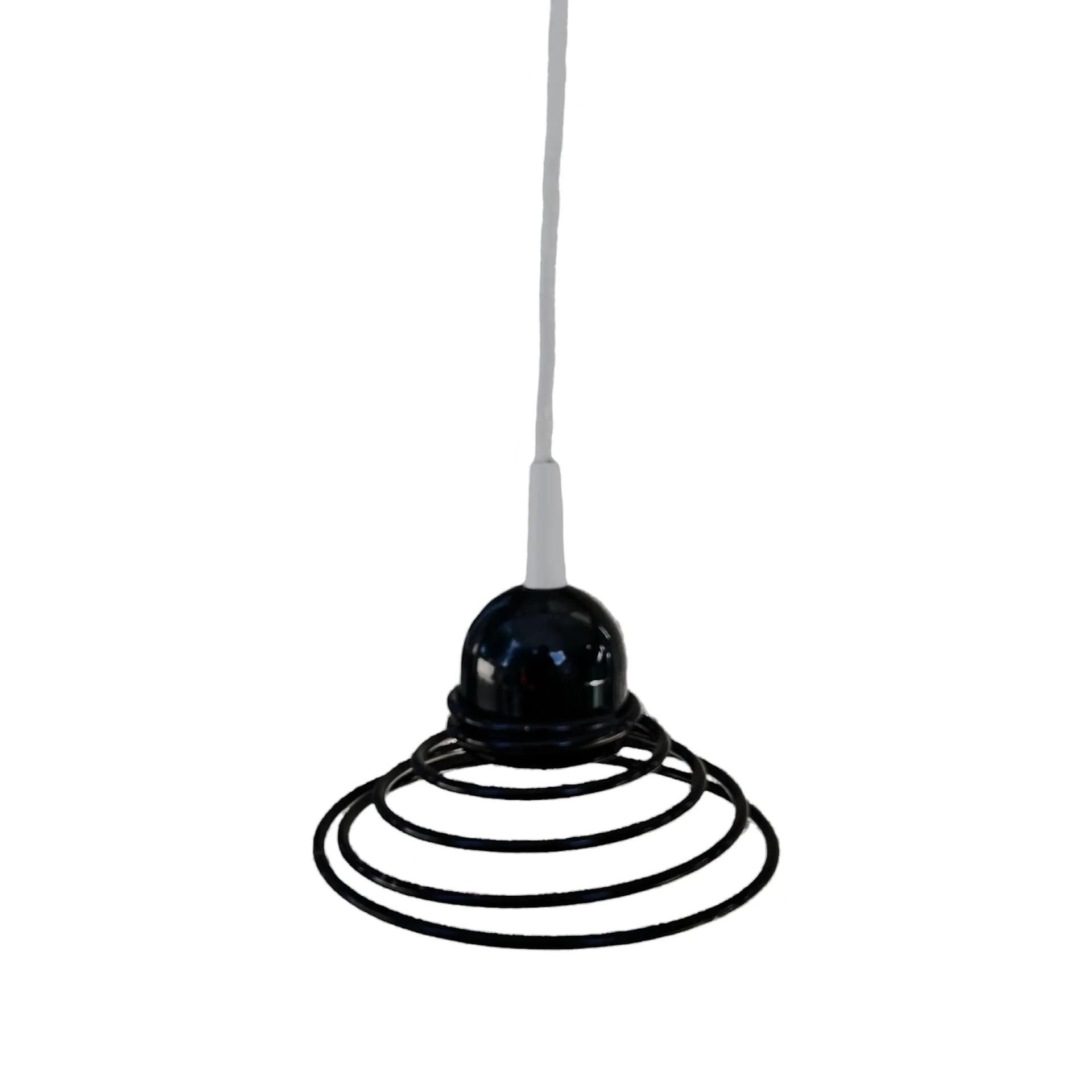 Pendant Lamp 027043, black metal, Massive, Belgium, 1970s - 128554