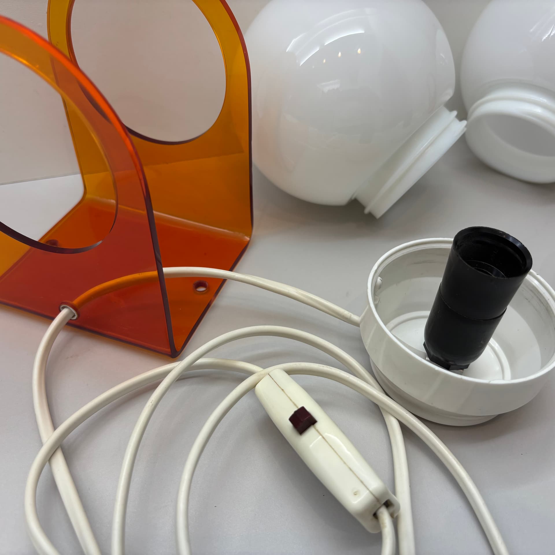 Para lampek, kinkietów w stylu Pop Art, Niemcy, lata 70. - 126440