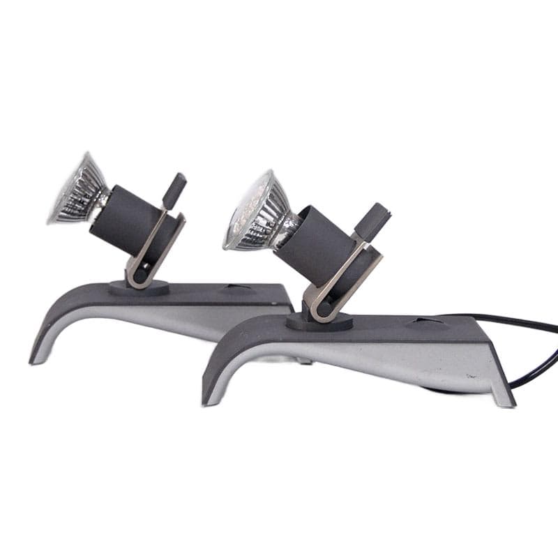 Szare lampki halogenowe Maxispot, Niemcy, lata 80/90 - 8529