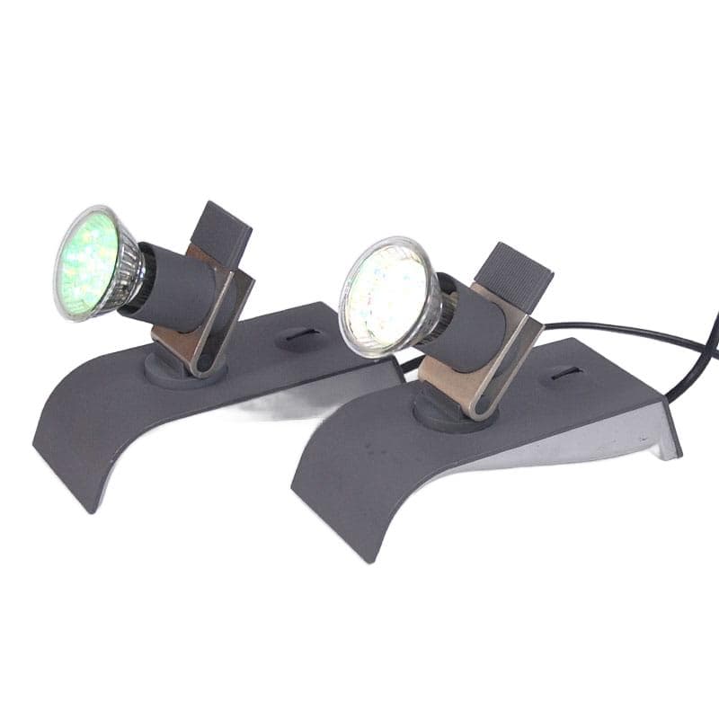 Szare lampki halogenowe Maxispot, Niemcy, lata 80/90 - 8530