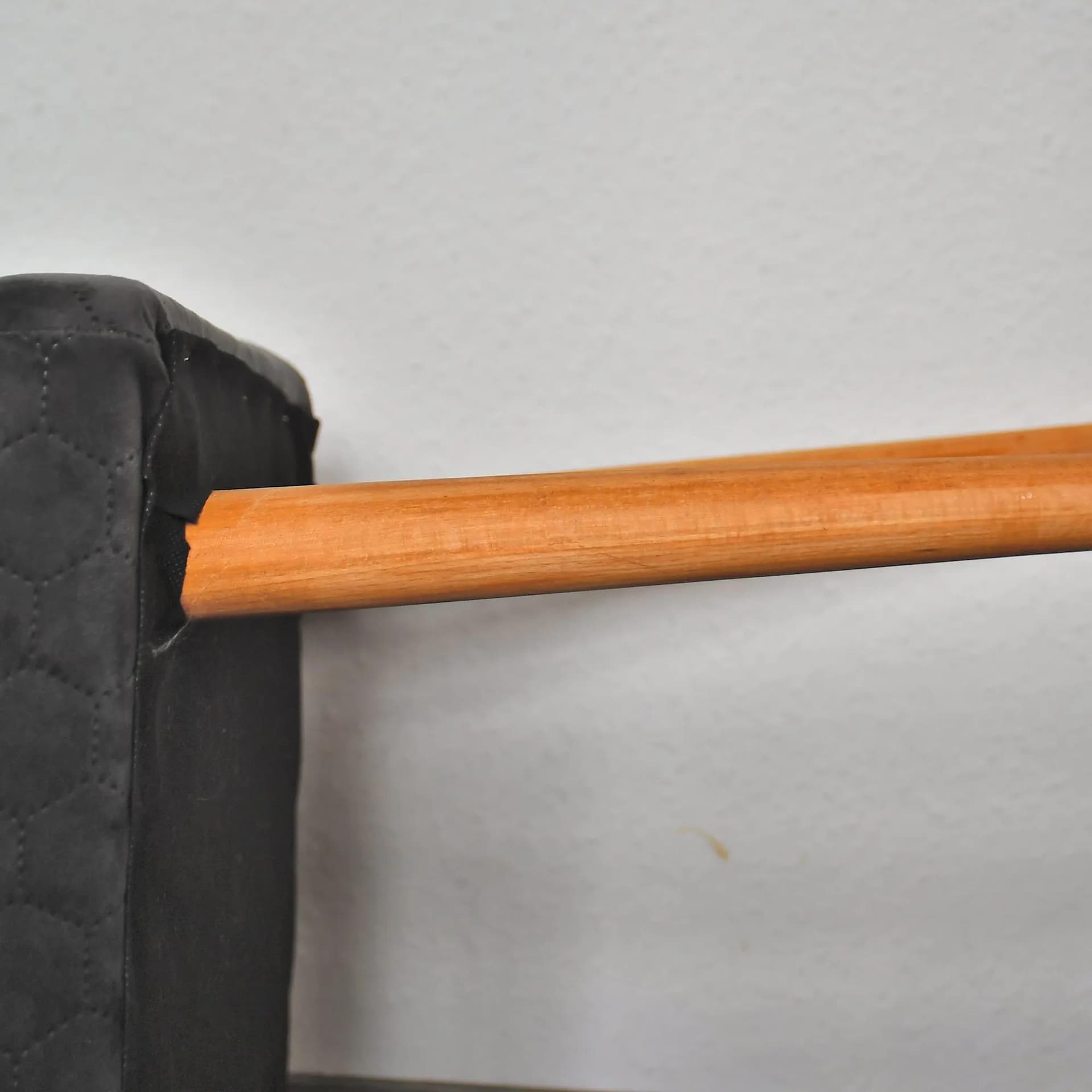 Upholstered chair model 200-244, graphite, beech, Słupskie Fabryki Mebli, Poland, 1970s. - 128369