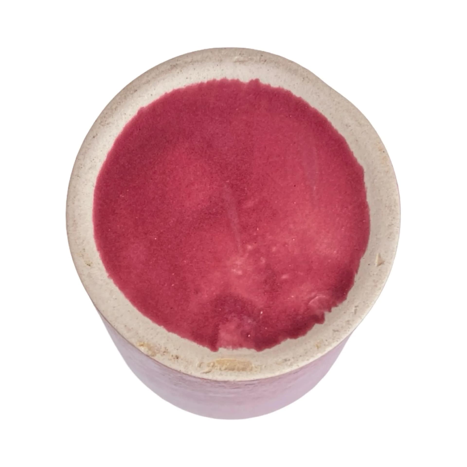 Wazon, bordowy, kamionka, Niemcy, lata 80. - 128297