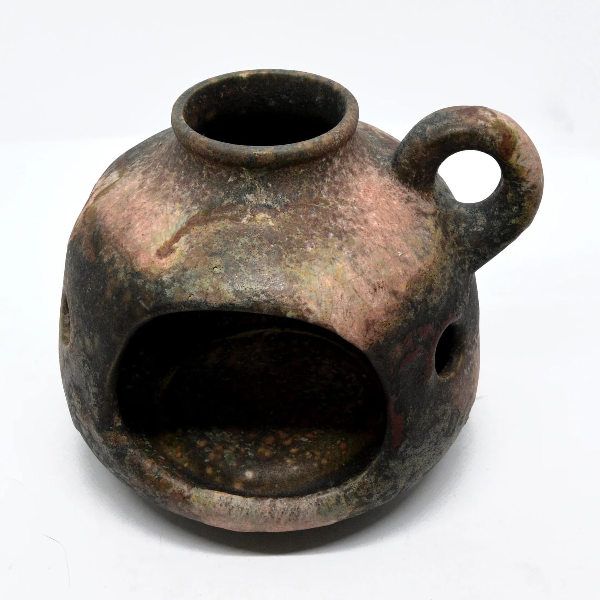 Komin na olejki Sahara, multikolor, ceramika, Ruscha Art Keramik, Niemcy, lata 70. - 128145