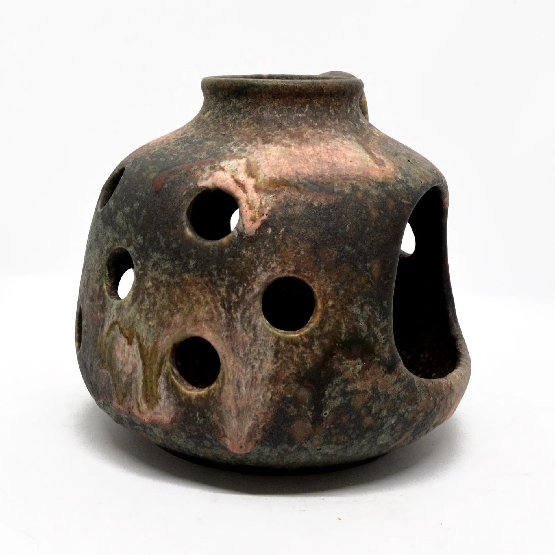 Komin na olejki Sahara, multikolor, ceramika, Ruscha Art Keramik, Niemcy, lata 70. - 128143