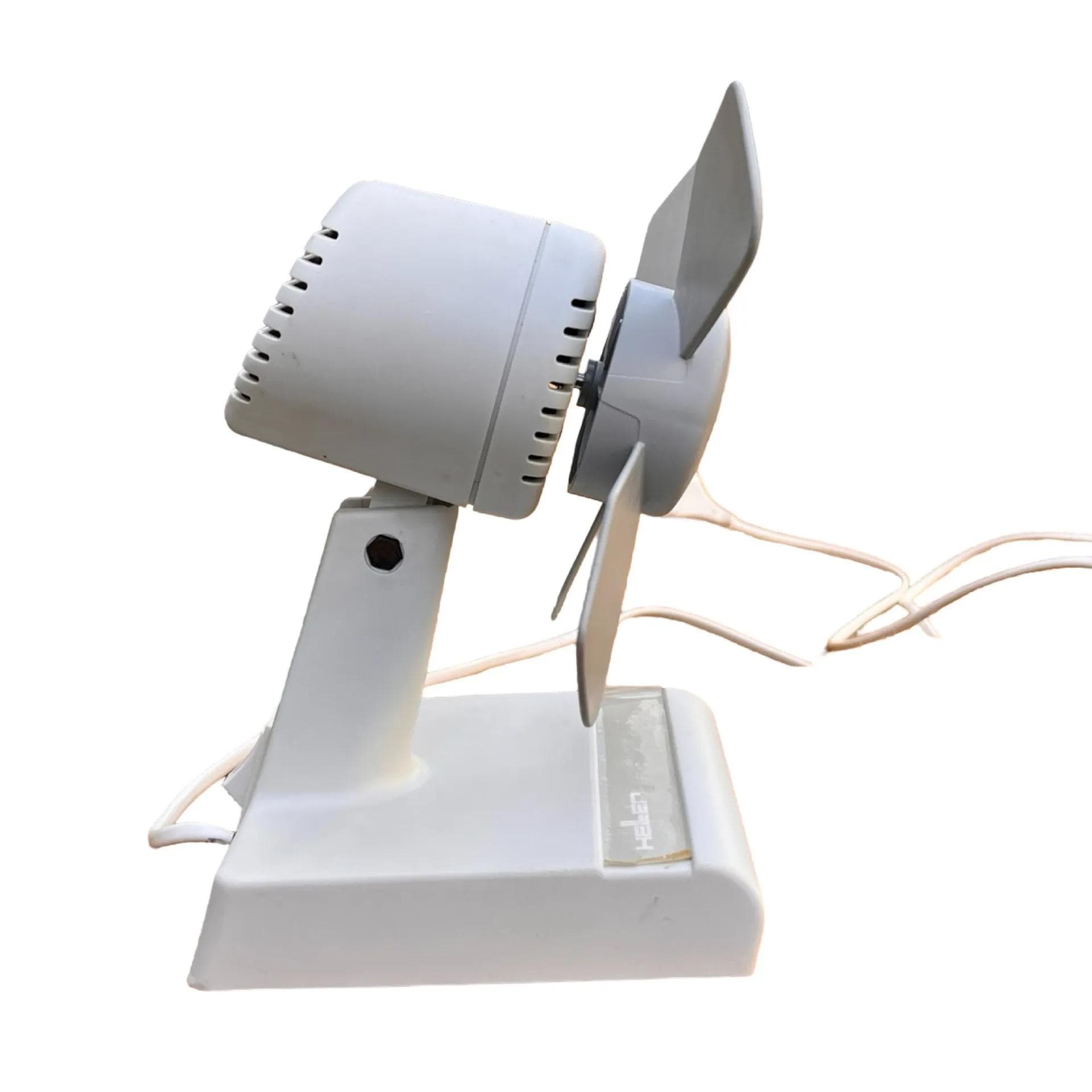 Wentylator stołowy Heller TV 170, szary, plastik, Włochy, lata 80. - 128103