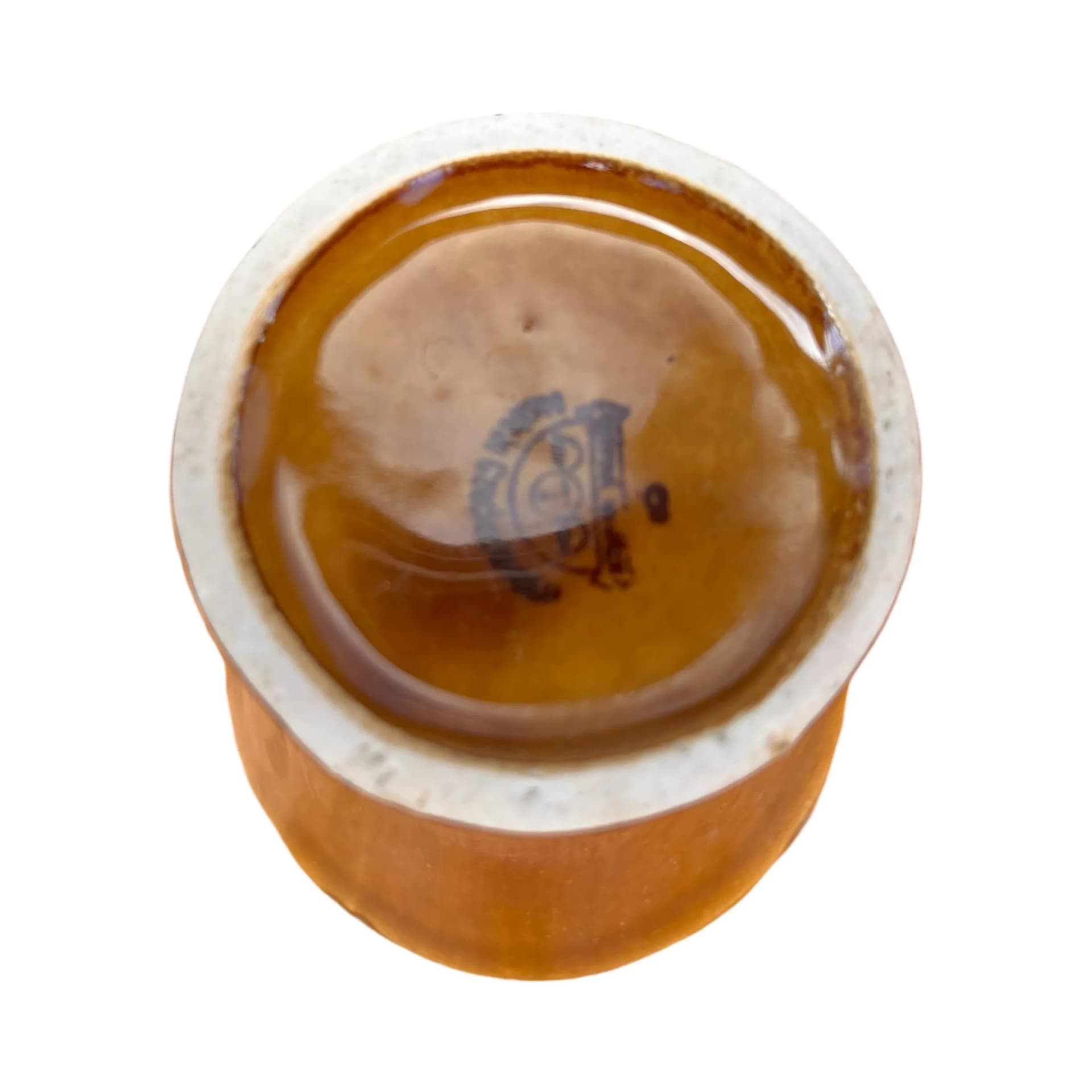 Wazon asymetryczny, beżowy, ceramika, Ditmar Urbach, Czechosłowacja, lata 60. - 128048