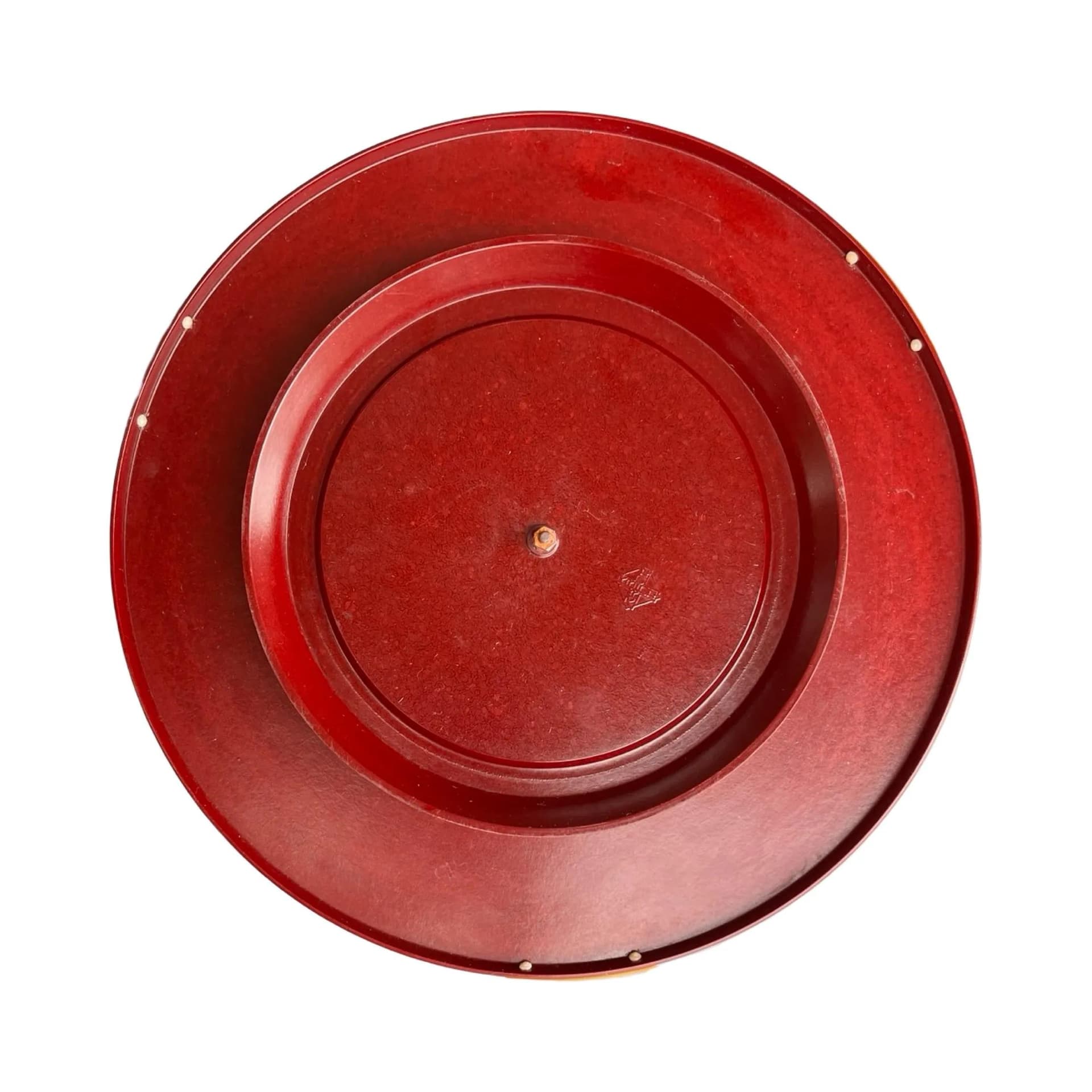 Rotating tray Art Deco, brown bakelite, Kreutz, Germany, 1930s. - 127980