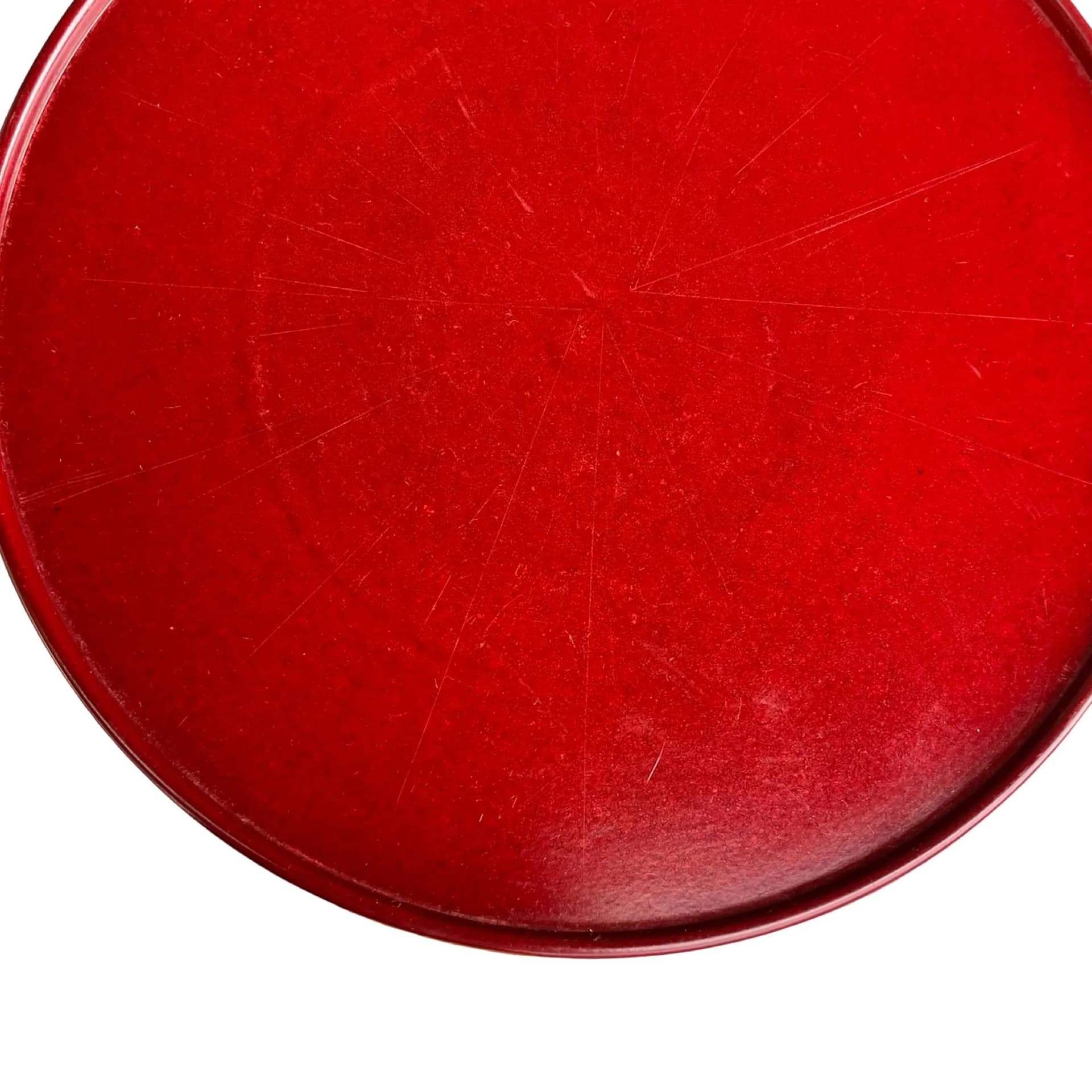 Rotating tray Art Deco, brown bakelite, Kreutz, Germany, 1930s. - 127981