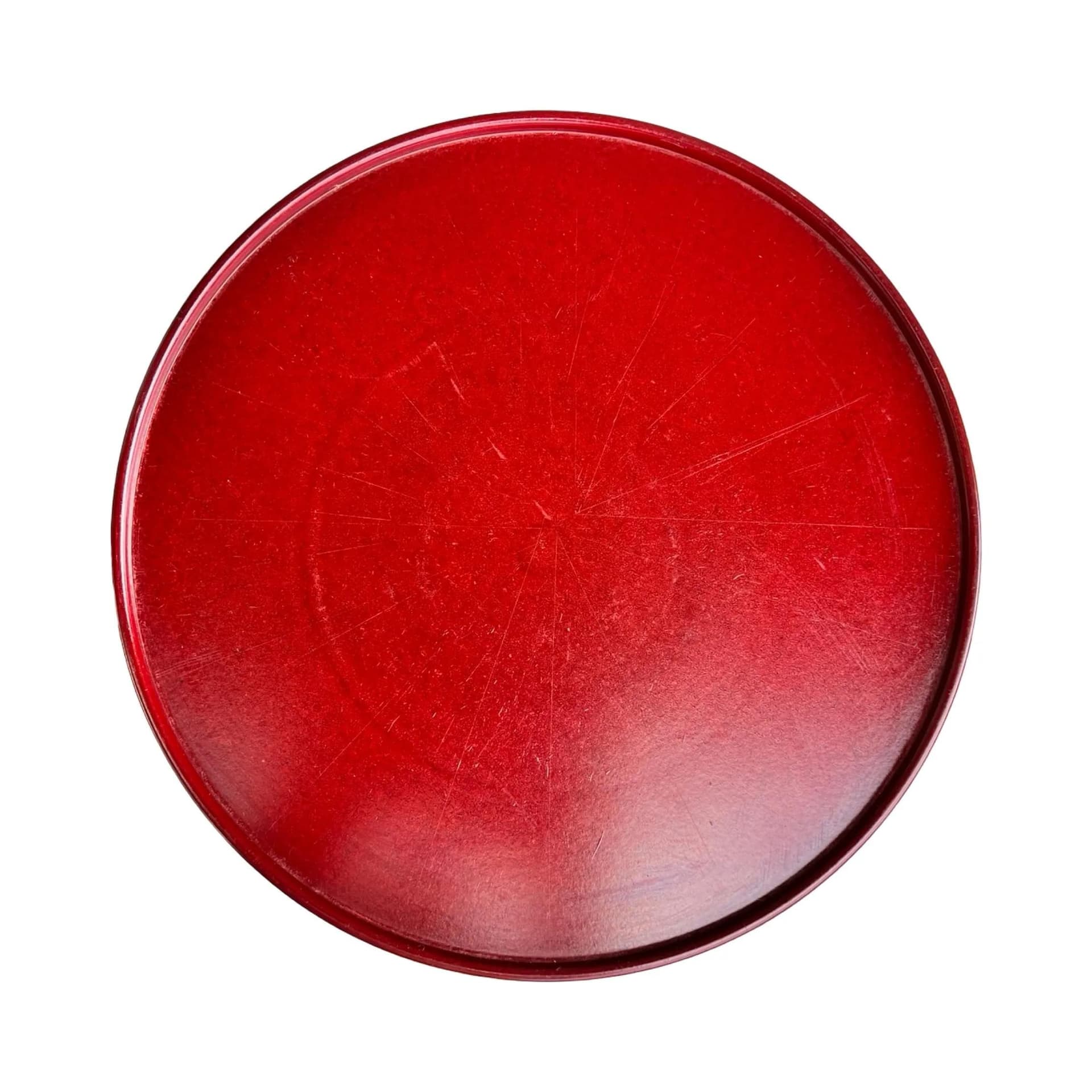 Rotating tray Art Deco, brown bakelite, Kreutz, Germany, 1930s. - 127983