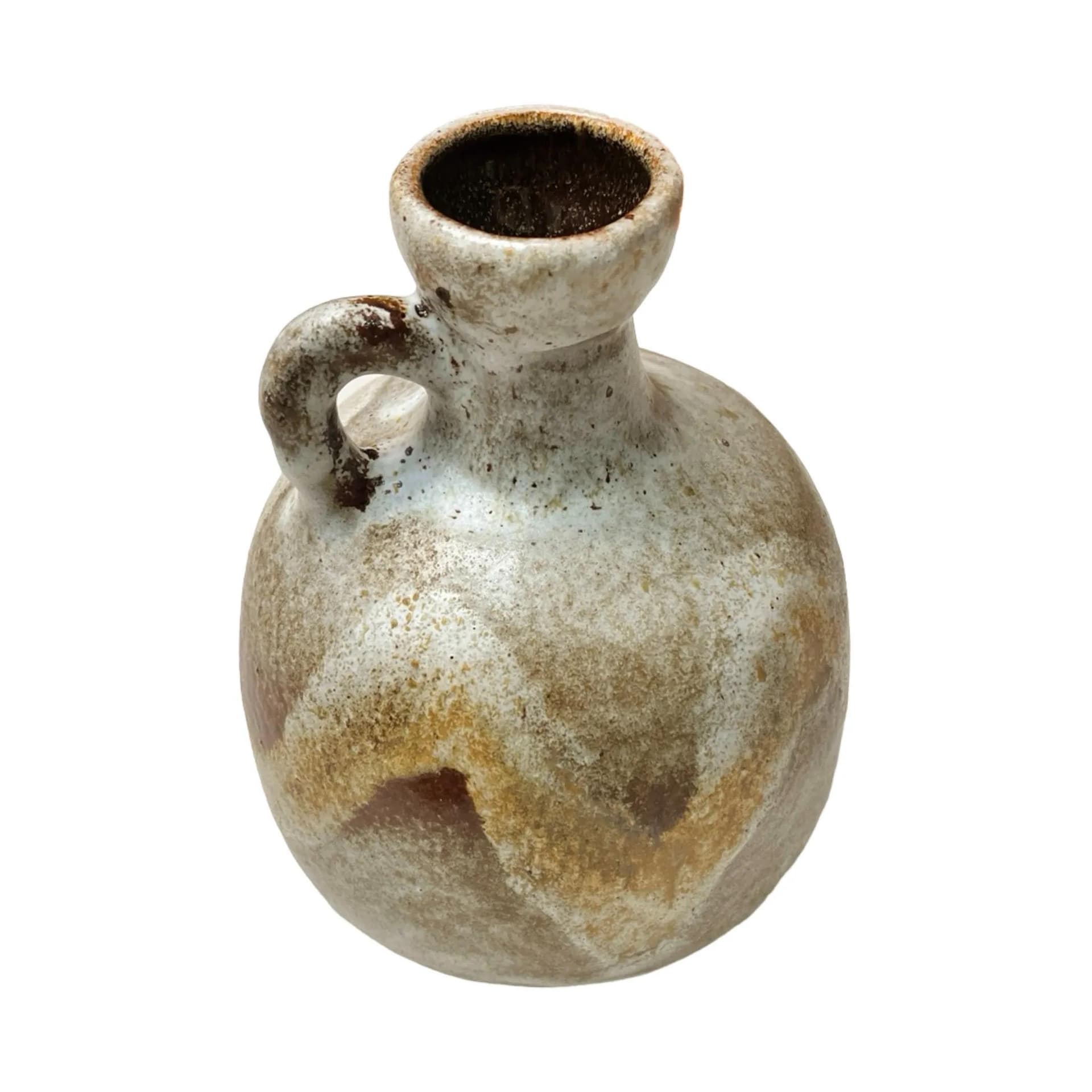 Wazon Sahara, beżowy, kamionka, Jopeko Keramik, Niemcy, lata 70. - 127901