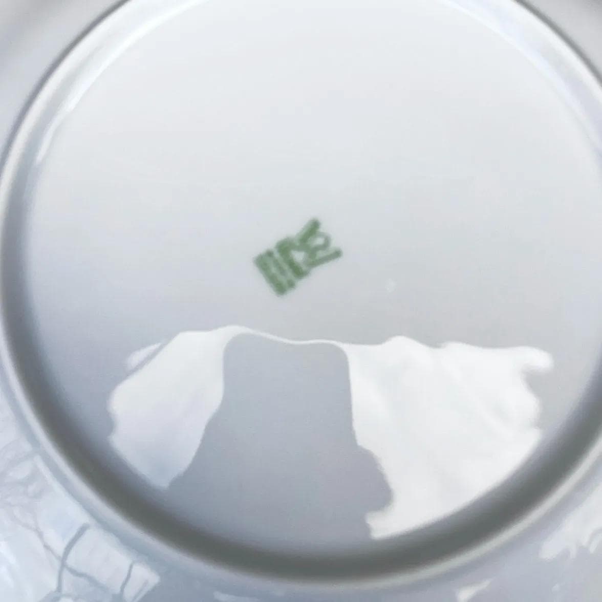 Zestaw śniadaniowy Wawel, biały, porcelana, Polska, lata 80. - 127551