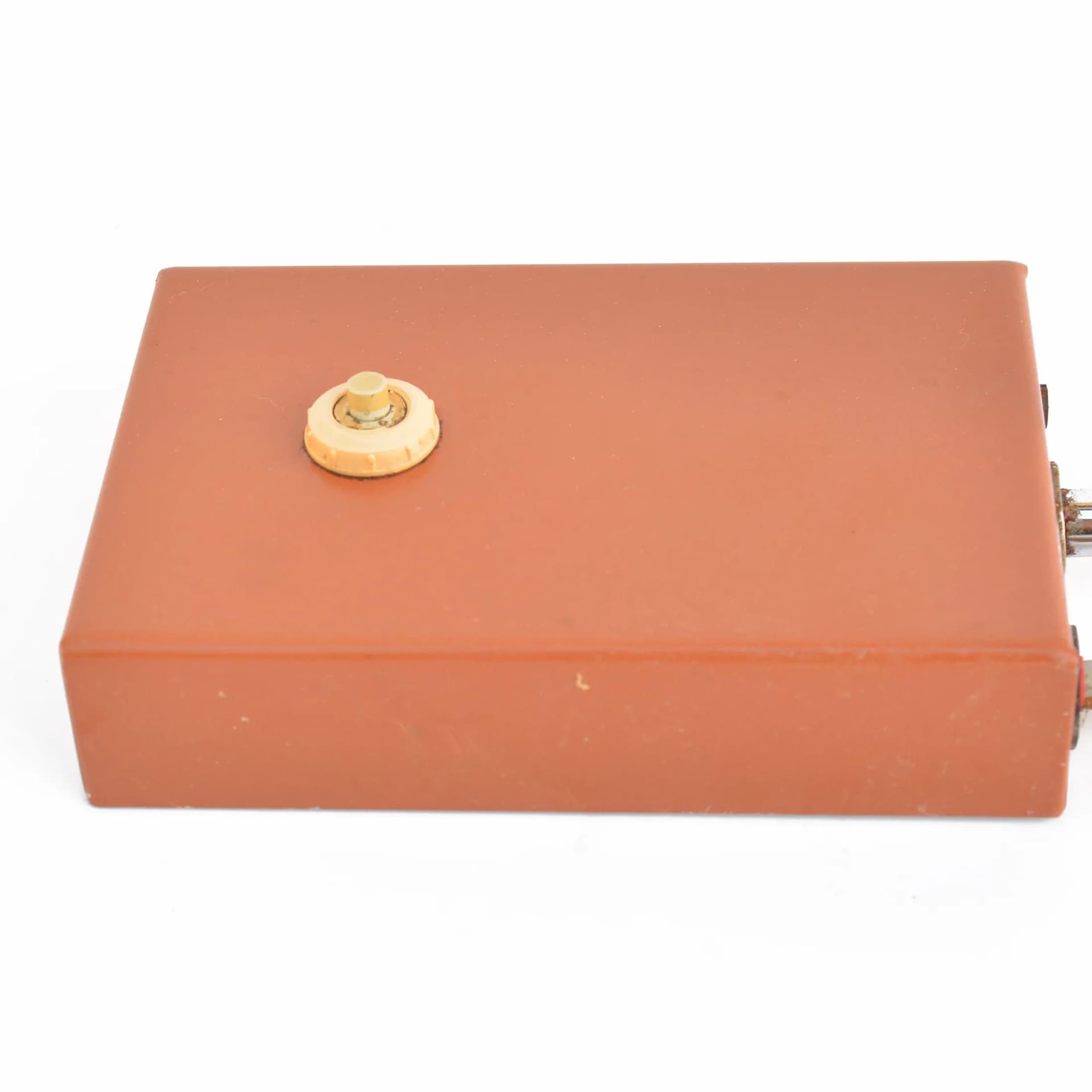 Lampa stołowa L 197-1383, szkło mleczne, stal brązowy, chrom, proj. J. Hurka, Lidokov, Czechosłowacja, lata 60. - 127517