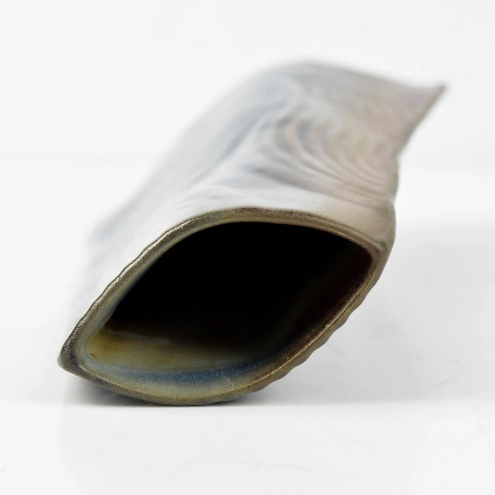 Vase, multicolor ceramics, by J. Van Loon, Rosenthal studio-line, Germany, 1980s. - 126916