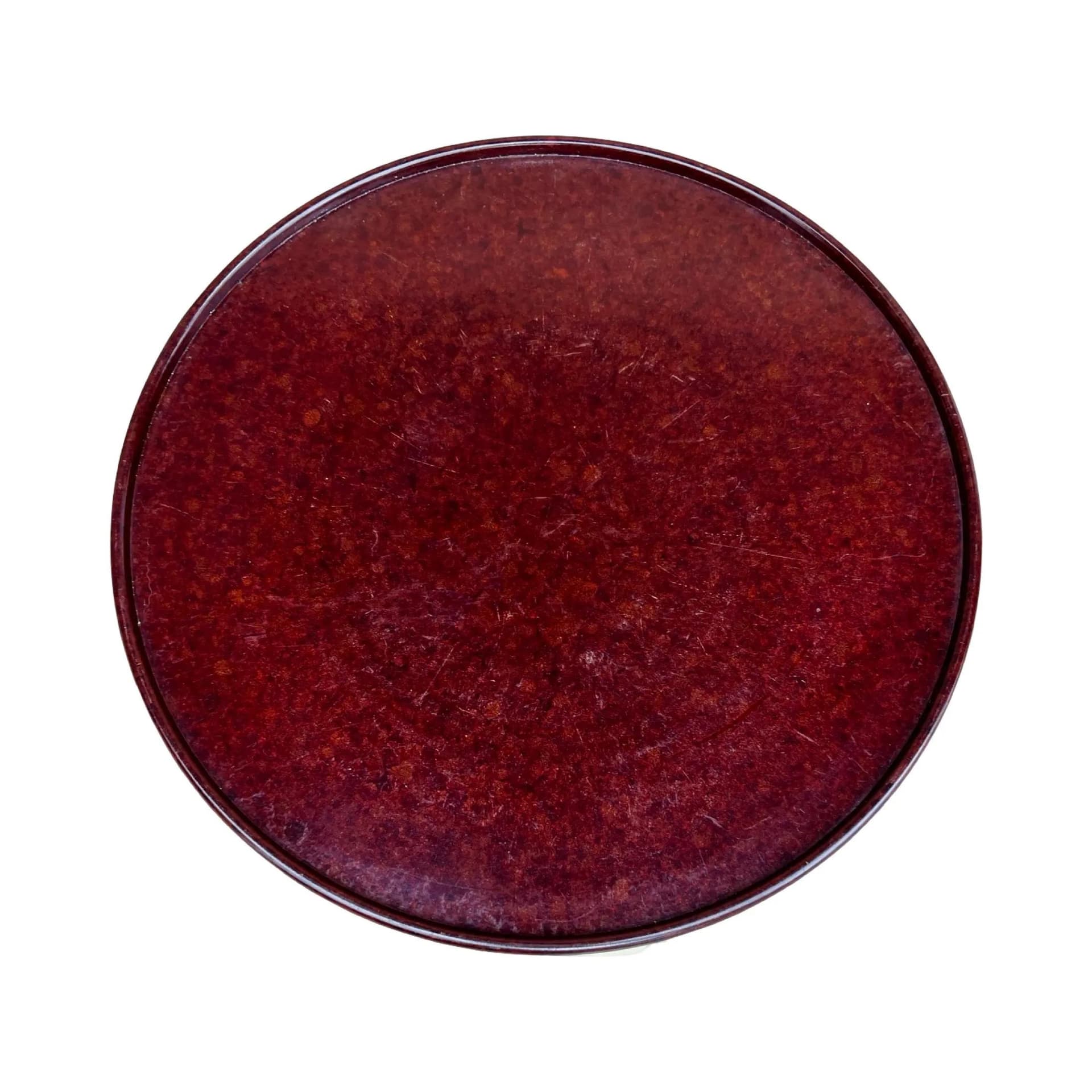 Patera obrotowa Art déco, bakelit brązowy, Niemcy, lata 30. - 126734