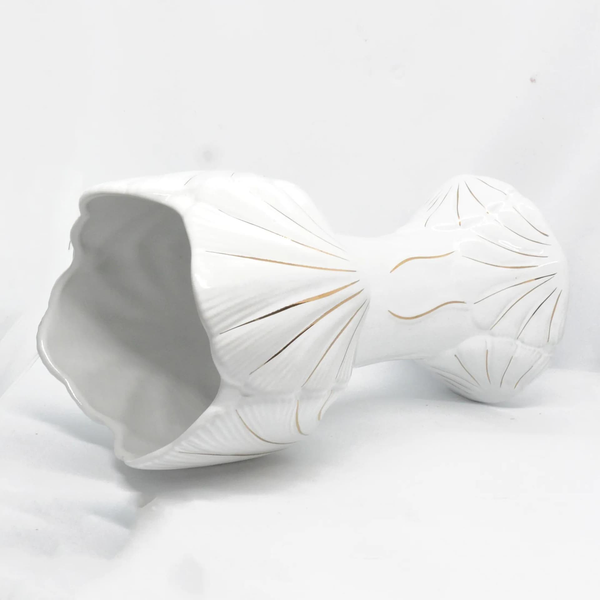 Wazon porcelanowy biały, Bogucice, Polska, lata 70. - 126591