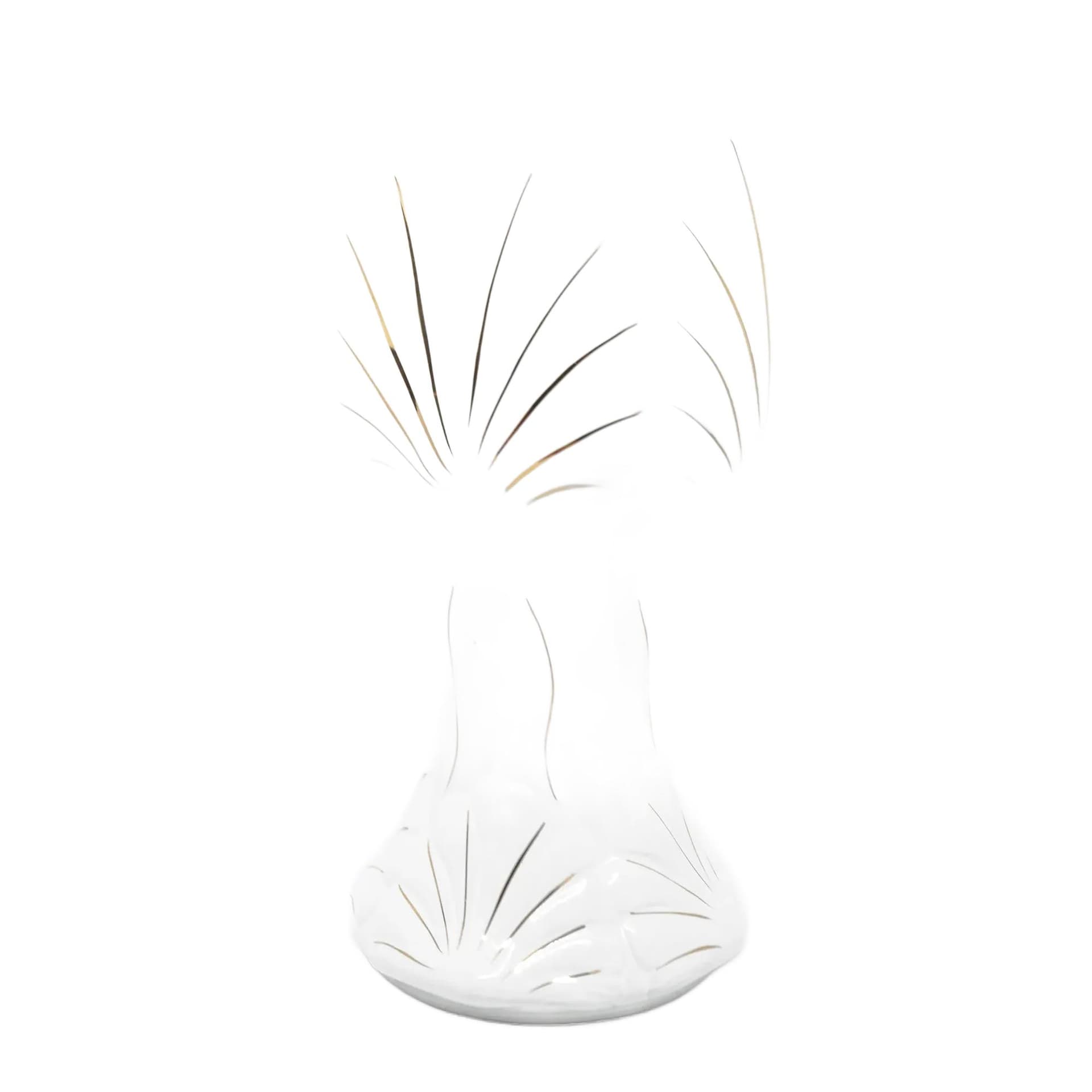 Wazon porcelanowy biały, Bogucice, Polska, lata 70.