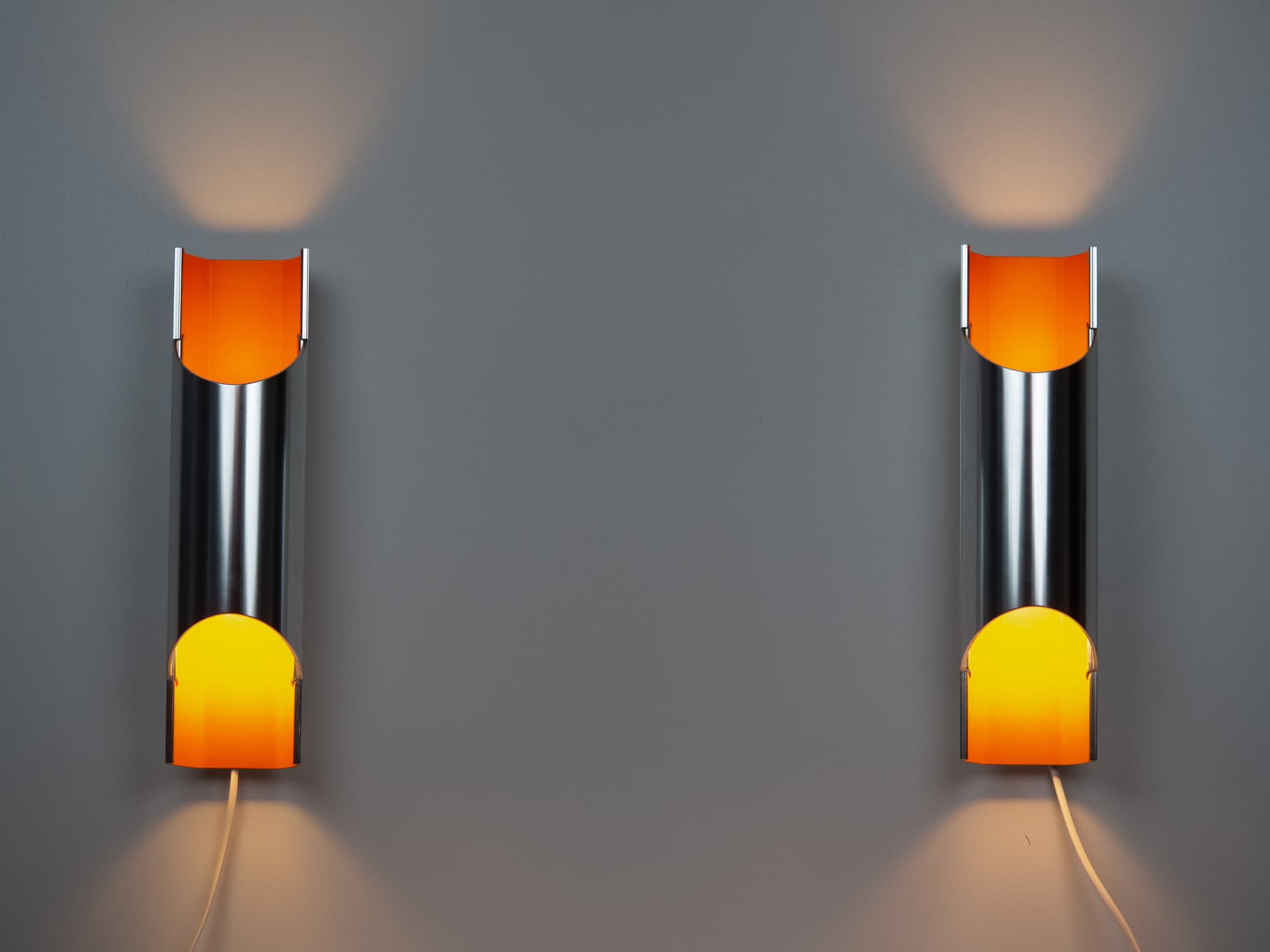 Para kinkietów Pandean proj. Bent Karlby, Lyfa, Dania, lata 60-te - 126575