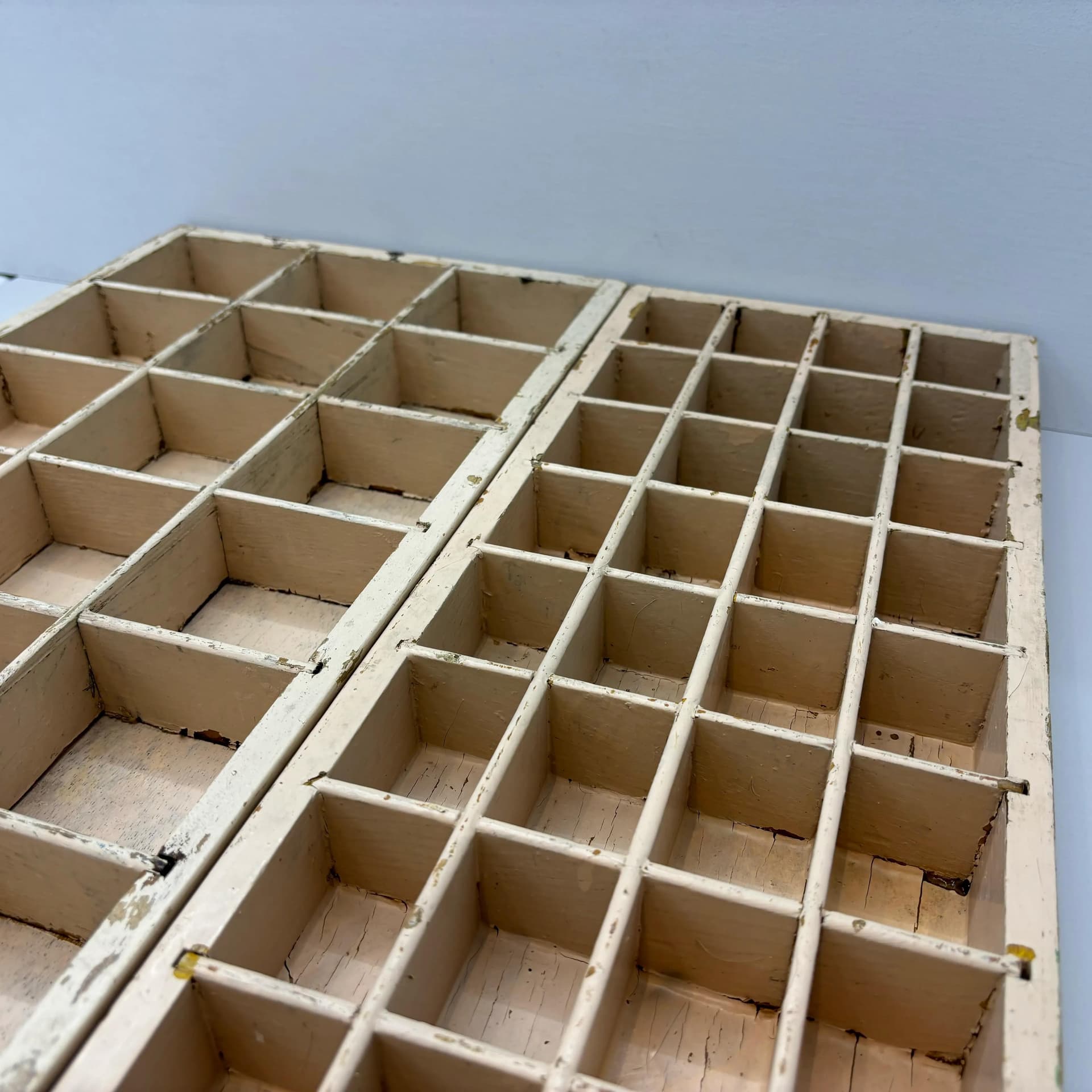 Organizer, beige, beech, Germany, 1950s. - 8819