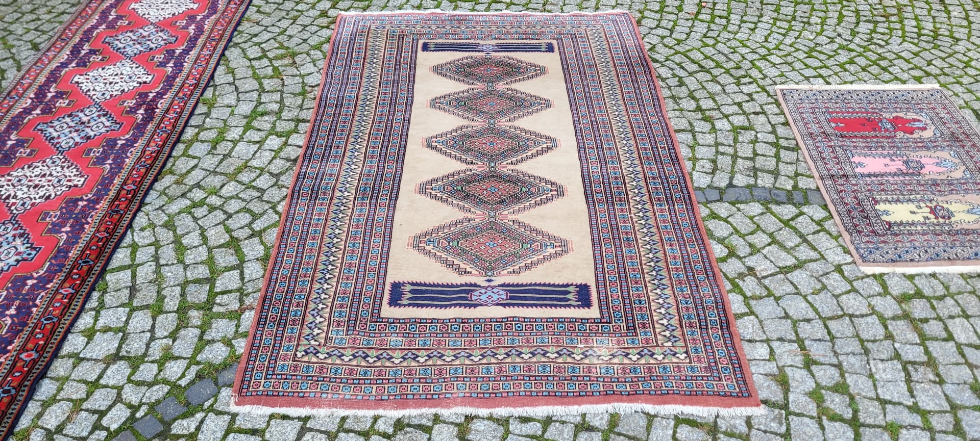 Dywan Buchara 130x200 cm, multikolor, wełna, Pakistan - 130077