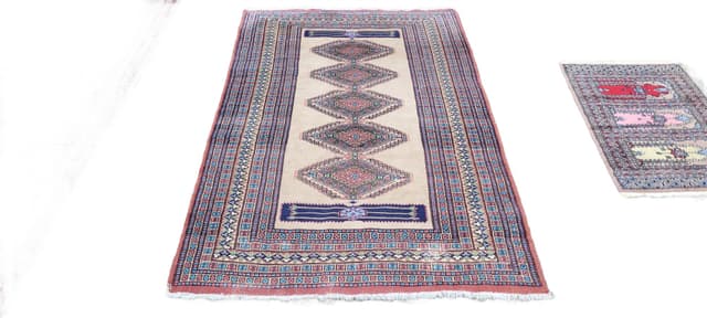 Dywan Buchara 130x200 cm, multikolor, wełna, Pakistan - WYMIARY